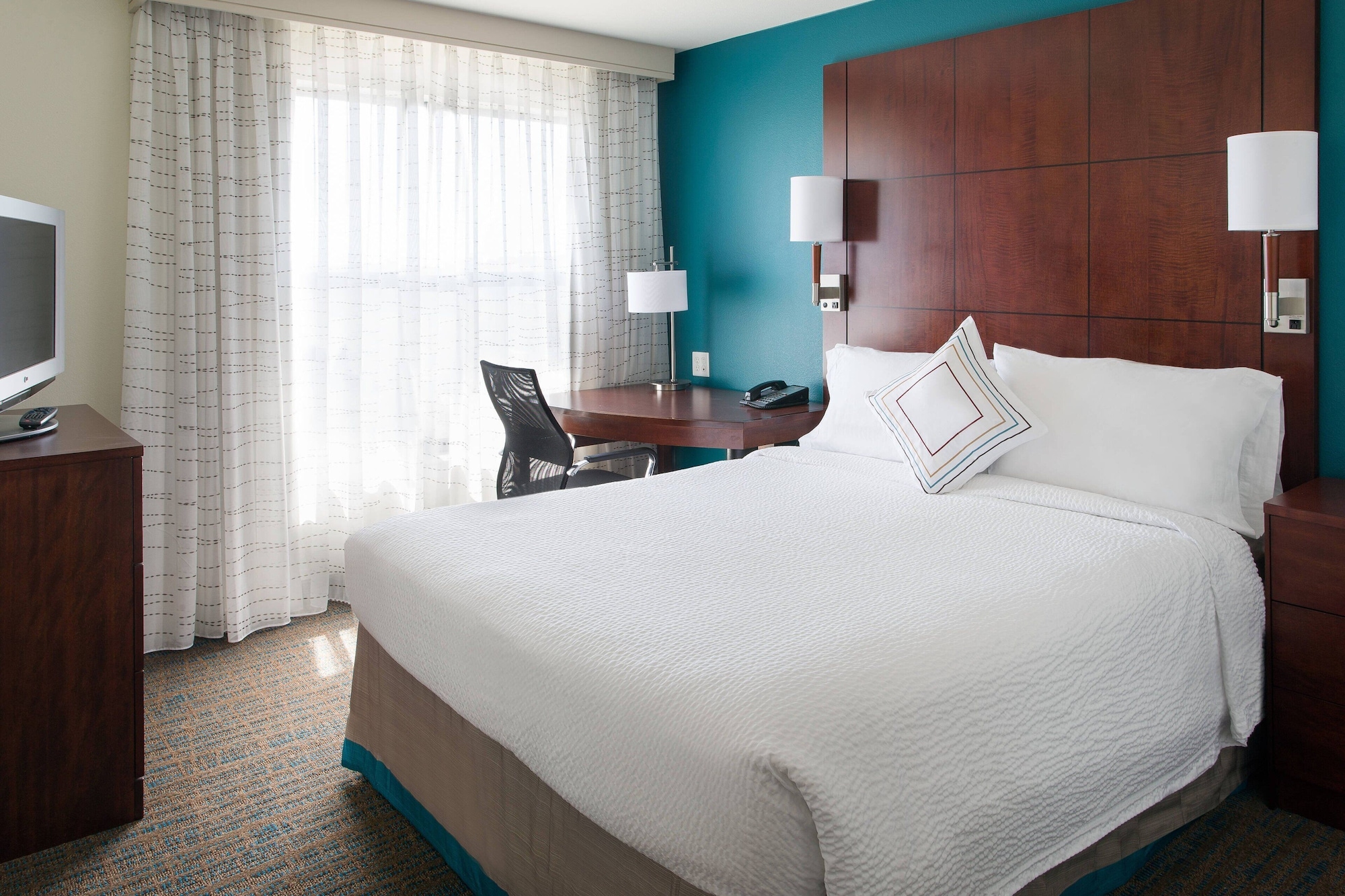جناح بسرير كينج بغرفة نوم واحدة مع أريكة لذوي الإعاقة، Residence Inn San Diego Oceanside 2/7