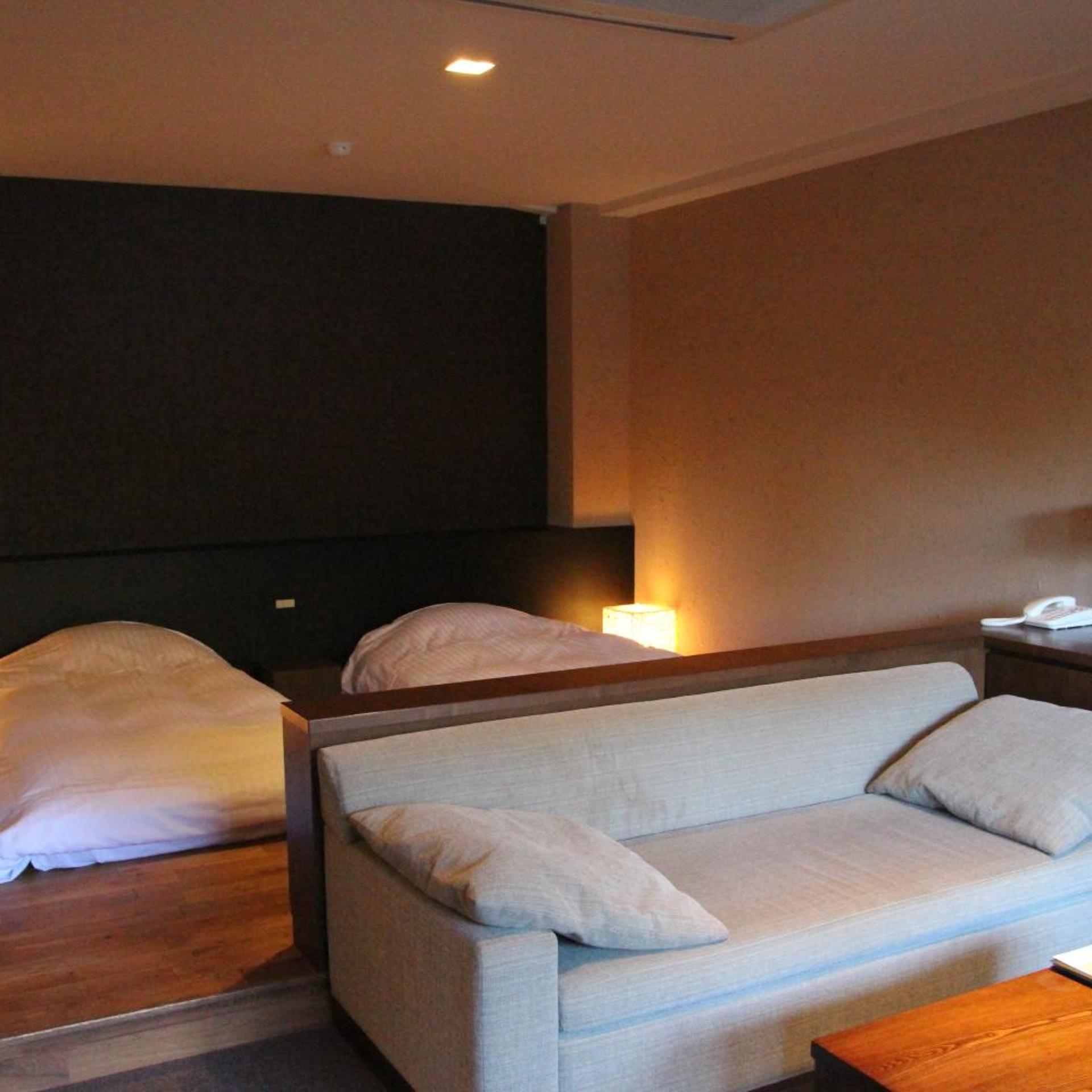 Japanese, Tower, Deluxe, Luxury, Twin Beds, Outdoor Bath, Adult Only