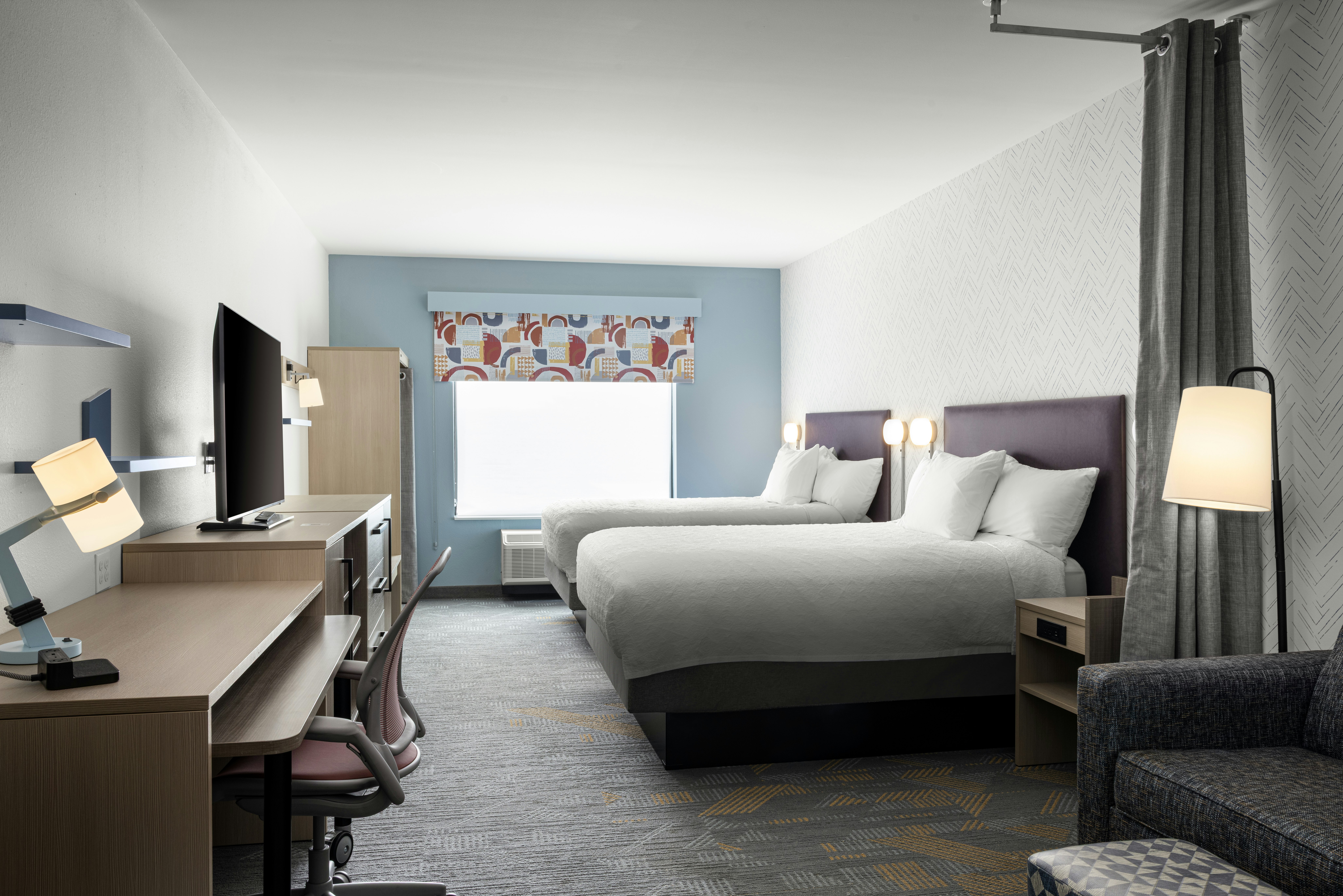 Studio, Suite, 2 Queen Beds, Accessible