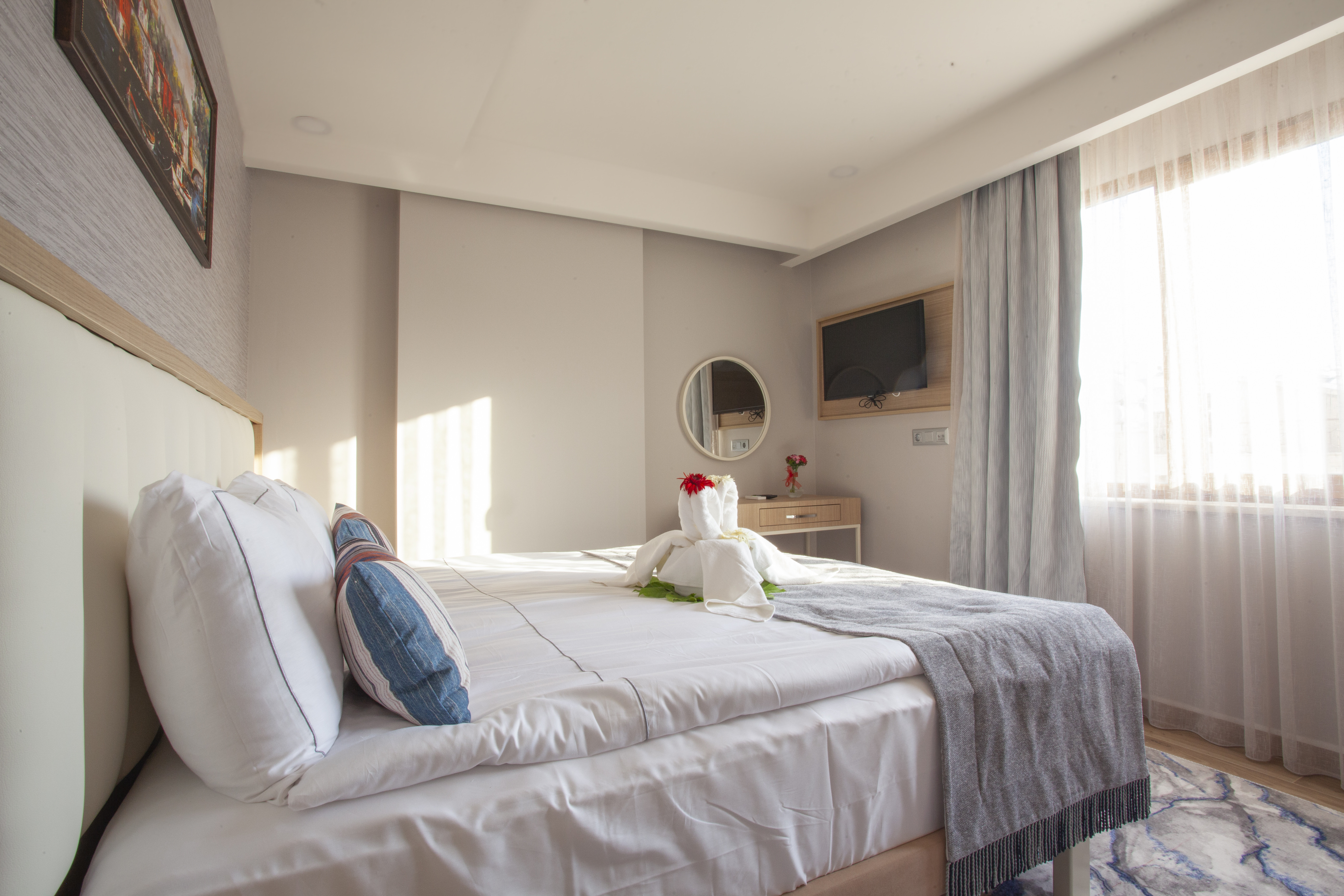 غرفة ديلوكس عائلية رباعية، Old Town Point Hotel & Spa Antalya 2/10
