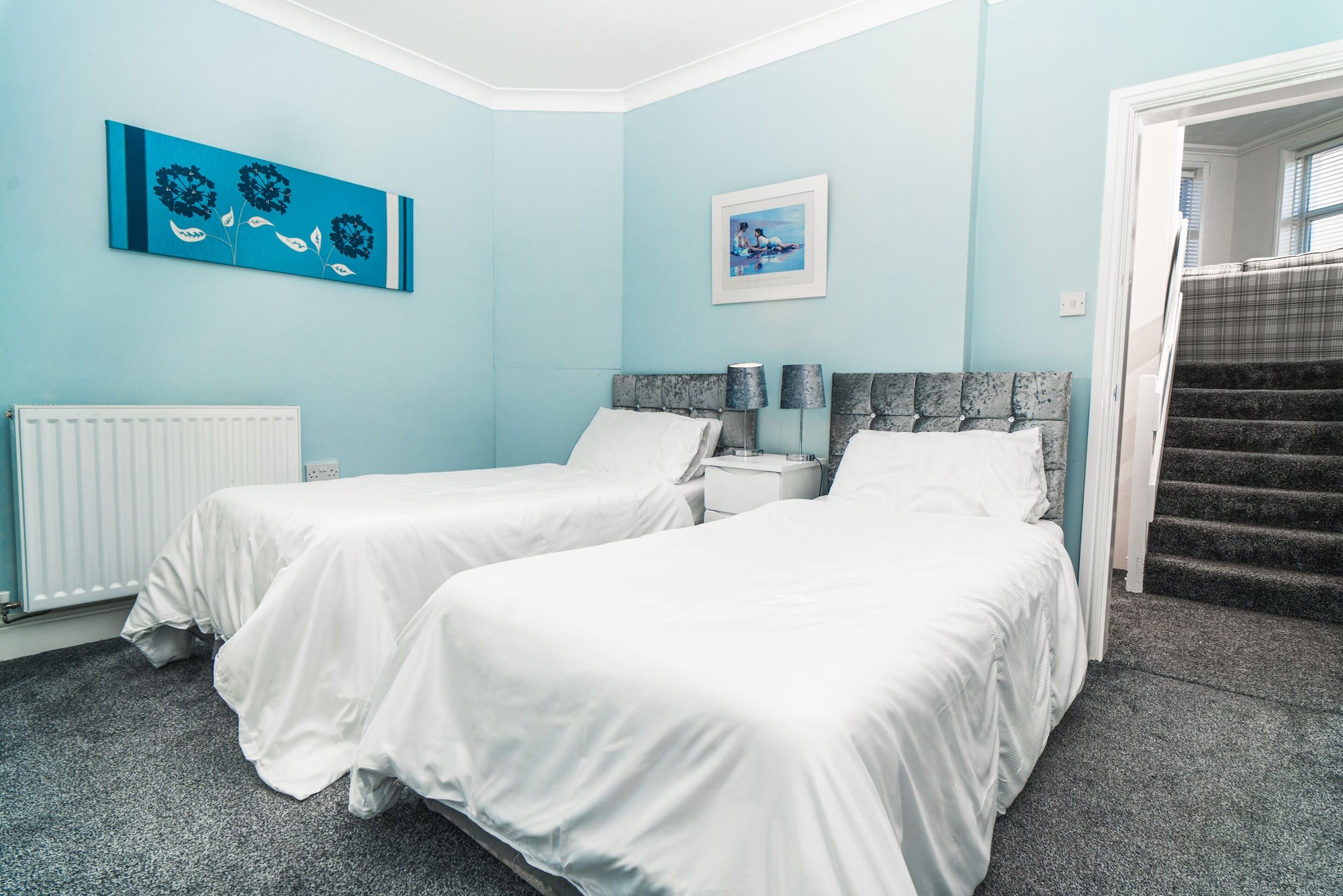 Flat, Apartment, Twin Beds