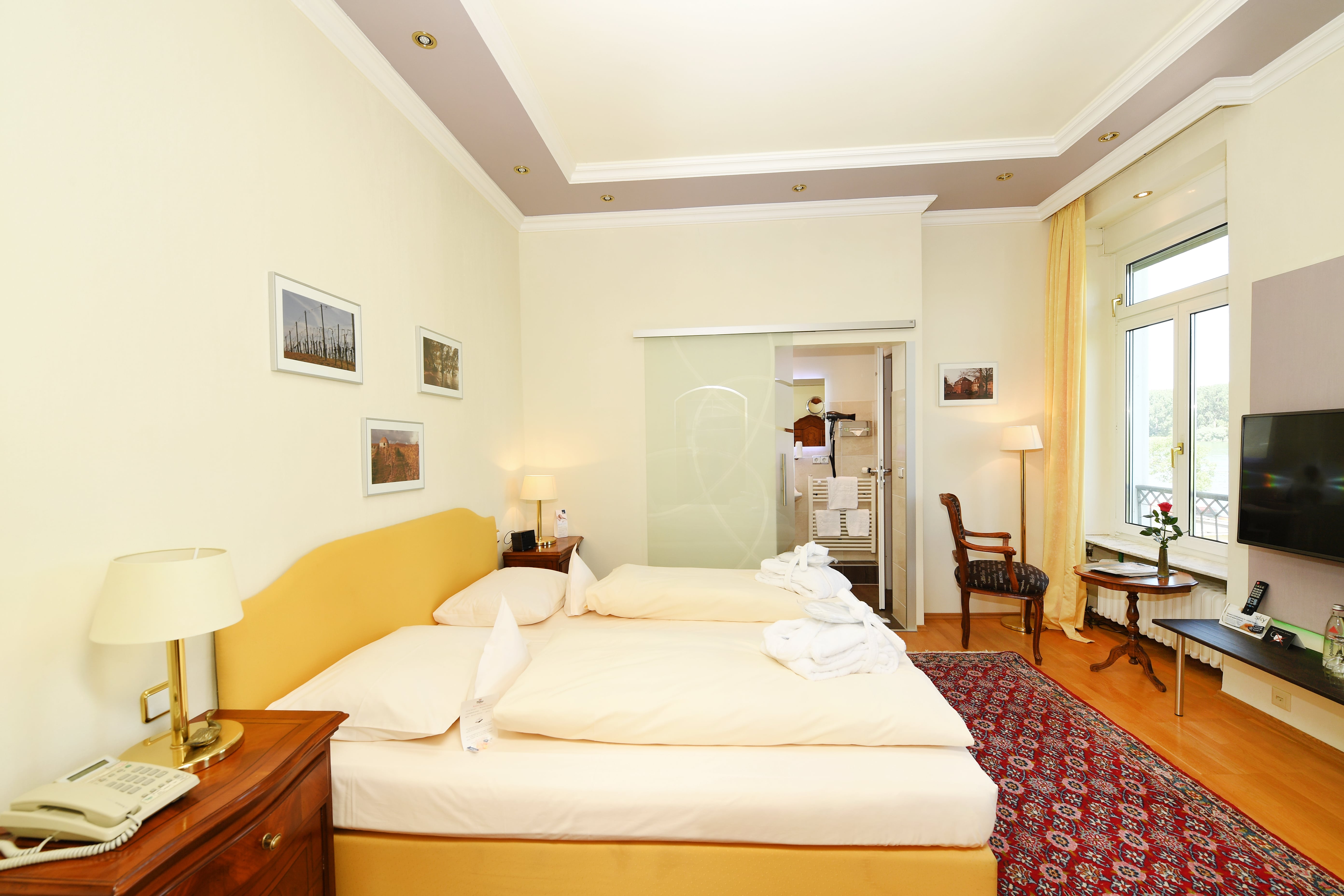 Comfort, Double Bed, Riverside, River View