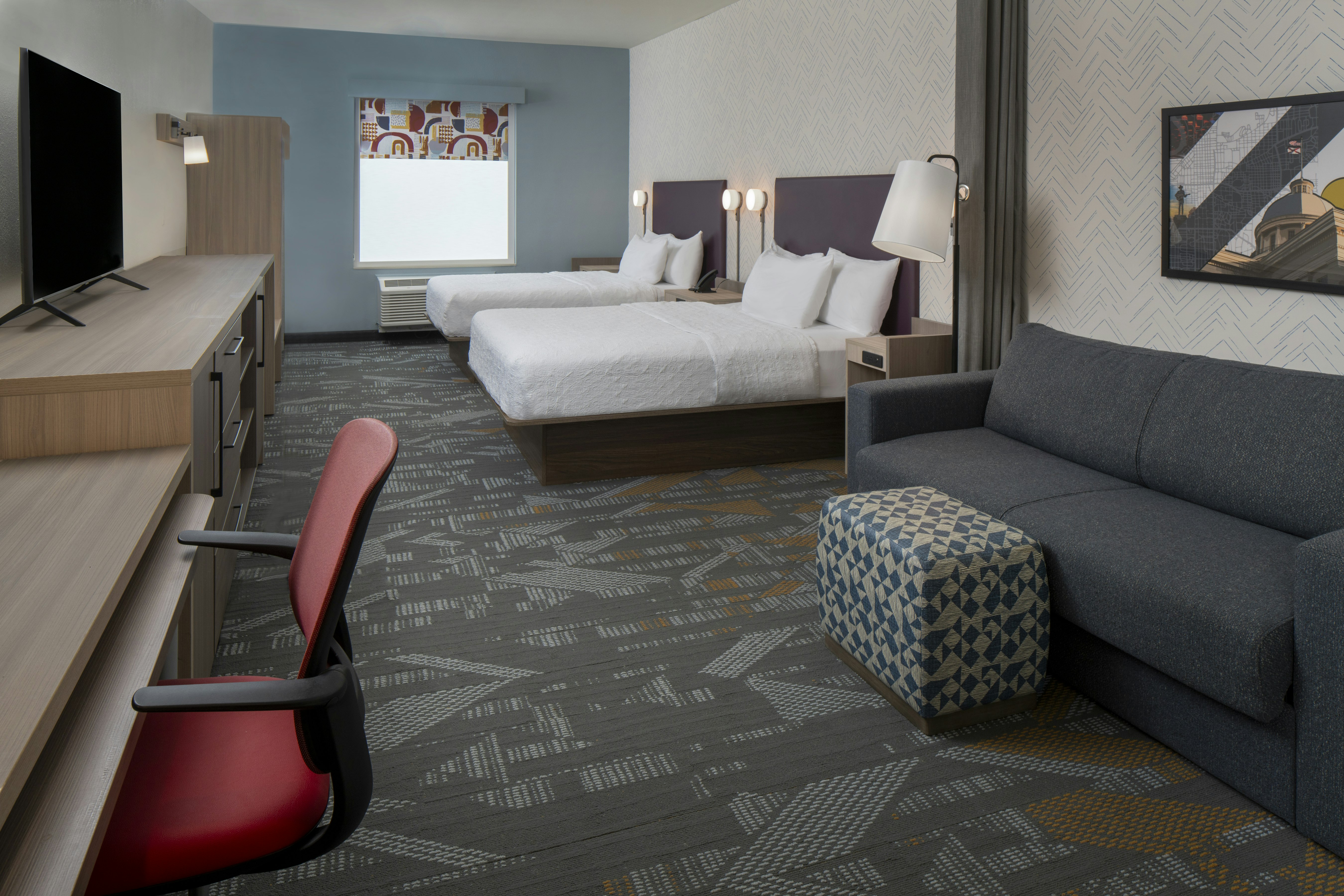 STUDIO, SUITE, 2 QUEEN BEDS