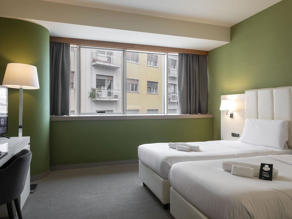 غرفة بسريرين منفصلين، B B Hotel Hotel Trapani Crystal 5/8