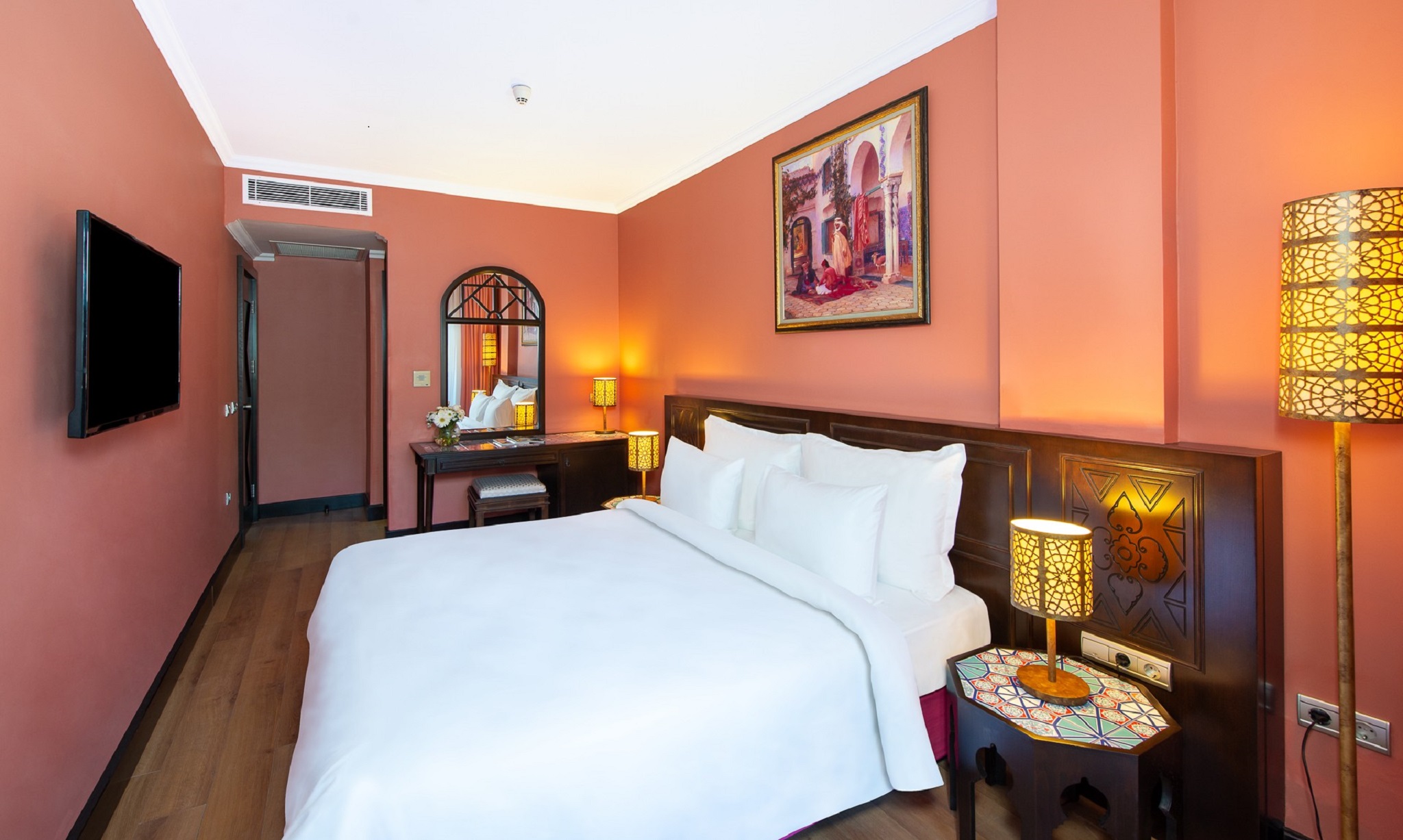 Room, Double Bed, Garden View, French Balcony