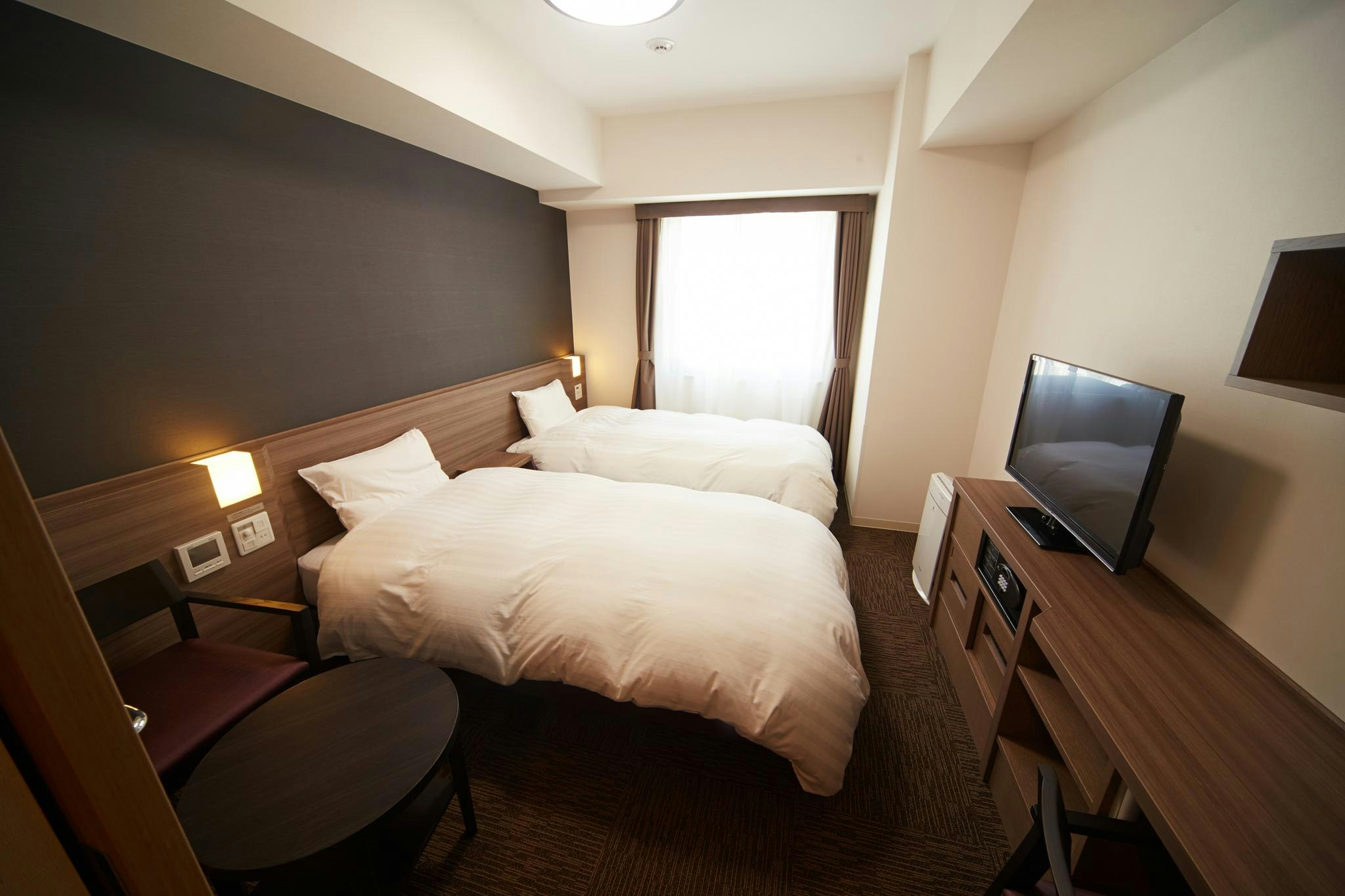 Compact, Twin Beds