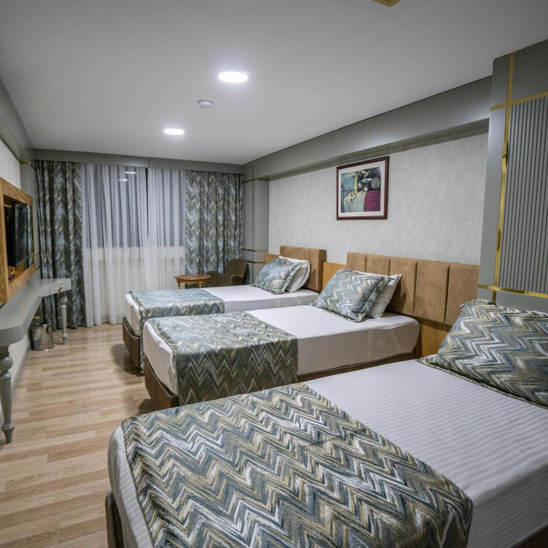 غرفة كومفورت ثلاثية، Lion City Hotel Kizilay 2/9