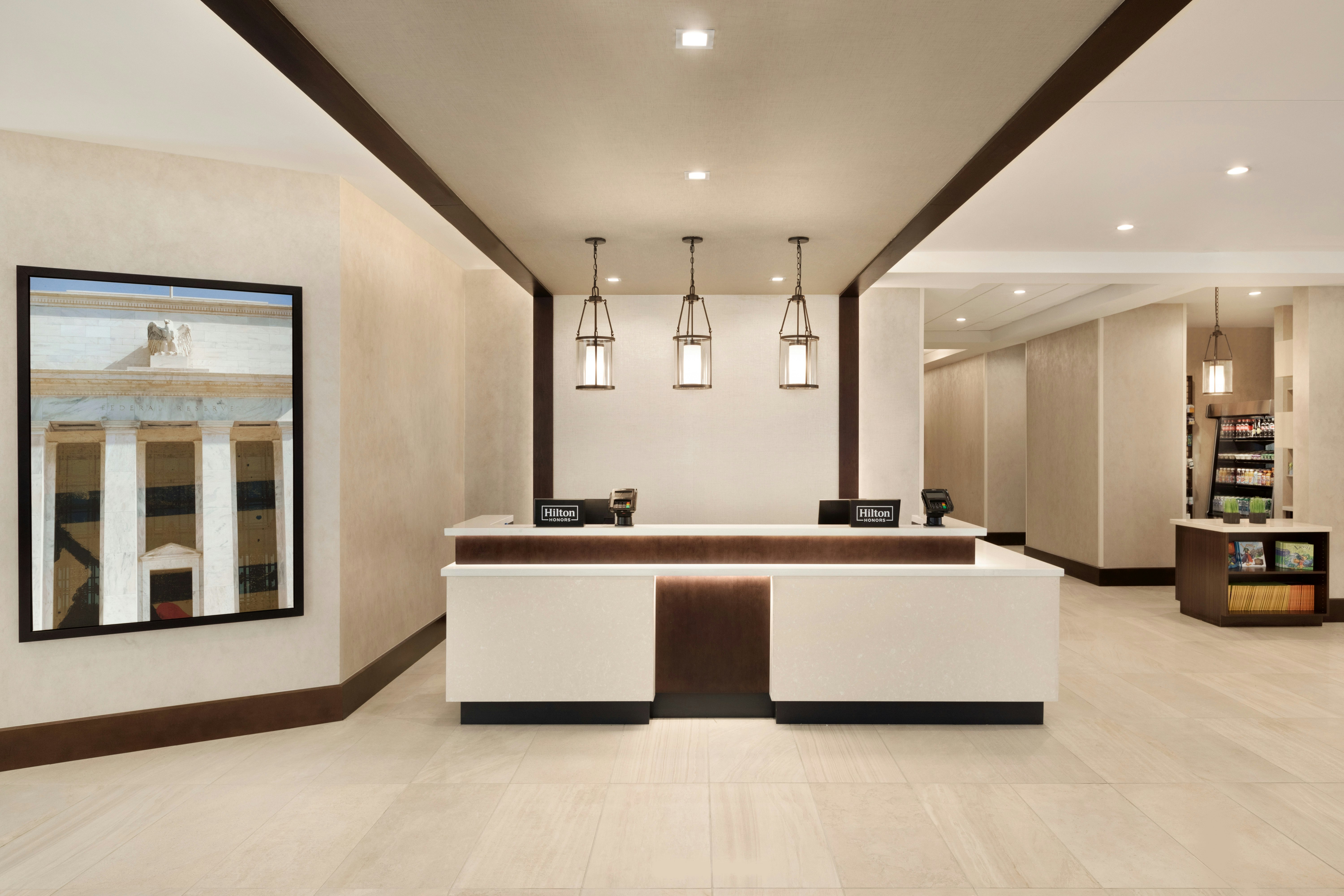 Lobby at Homewood Suites By Hilton Arlington Rosslyn Key Bridge, ARLINGTON - VA