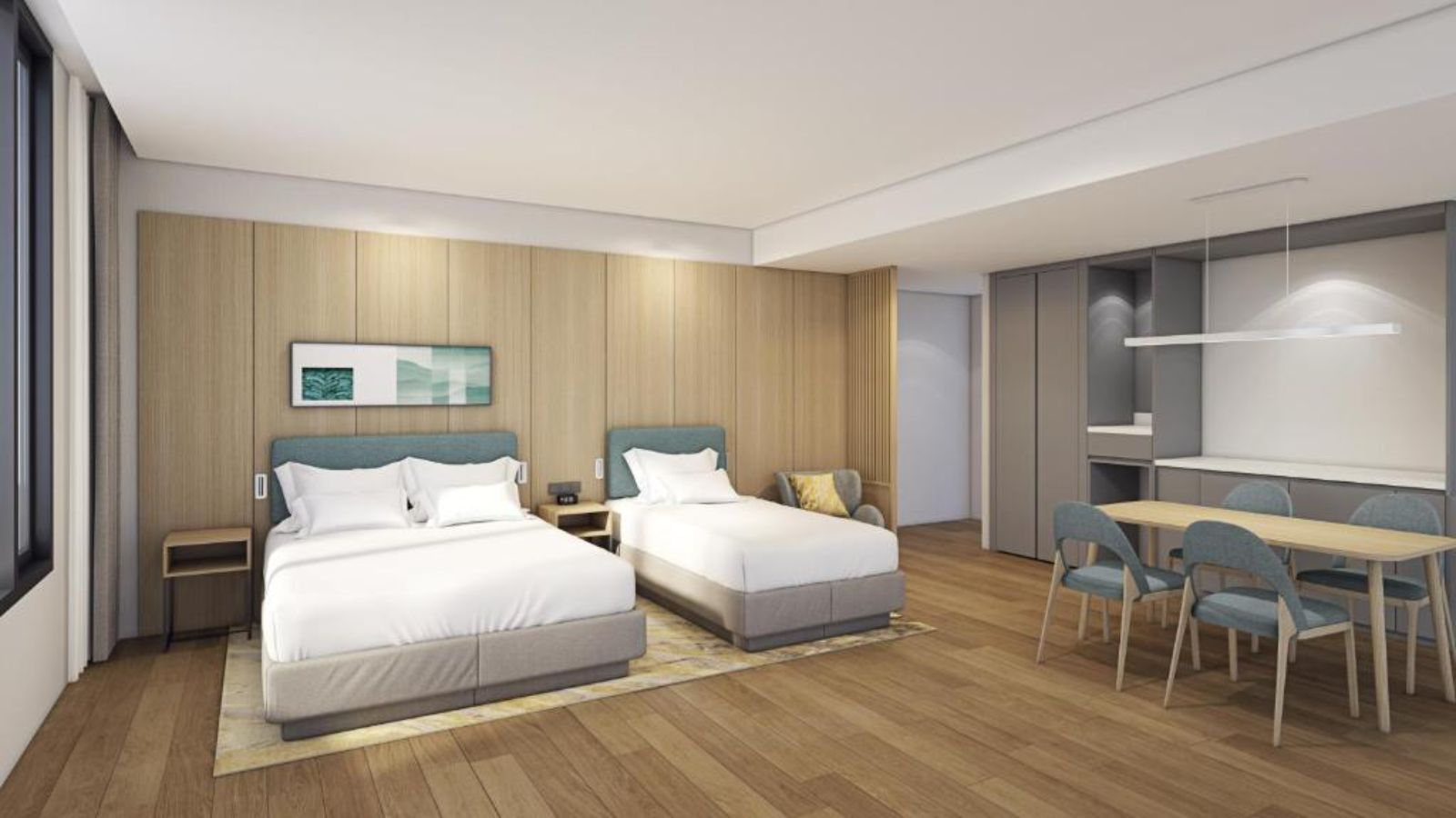 FAMILY, QUEEN BED