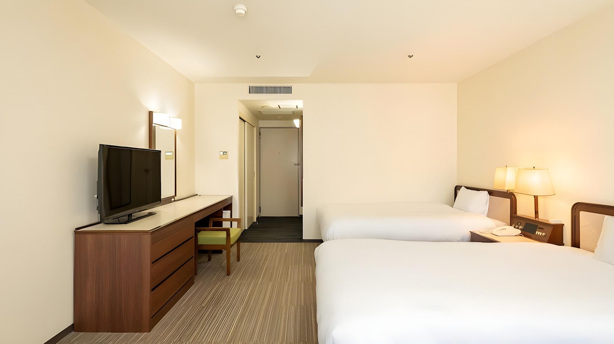 Semi Room, Western, Standard, 2 Semi Double Beds, South Wing