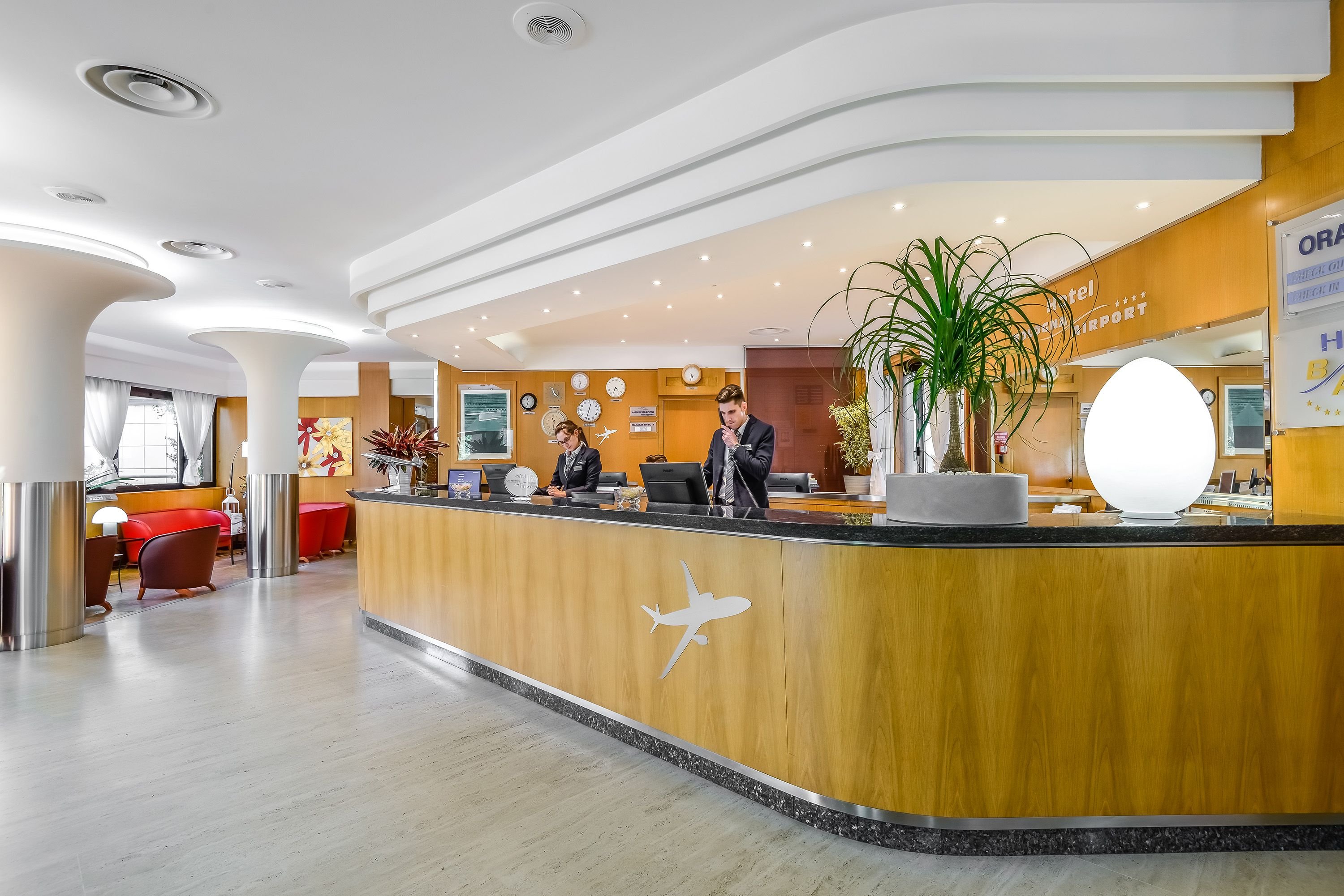 Lobby at Hotel Bologna Airport, BOLOGNA