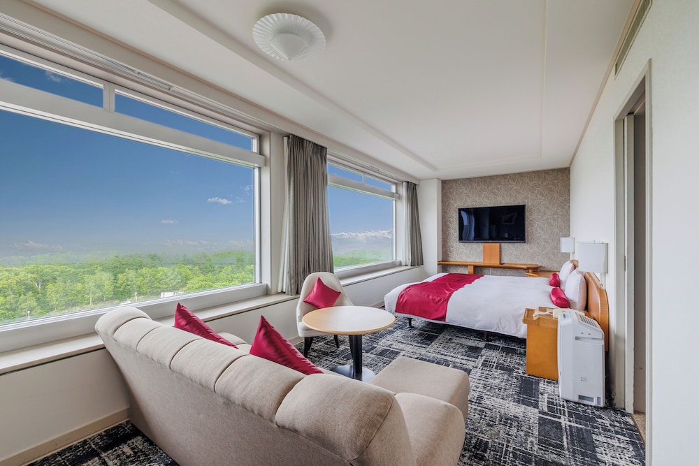 غرفة سوبيريور بسريرين منفصلين مع أريكة، Sapporo Kitahiroshima Classe Hotel 5/7