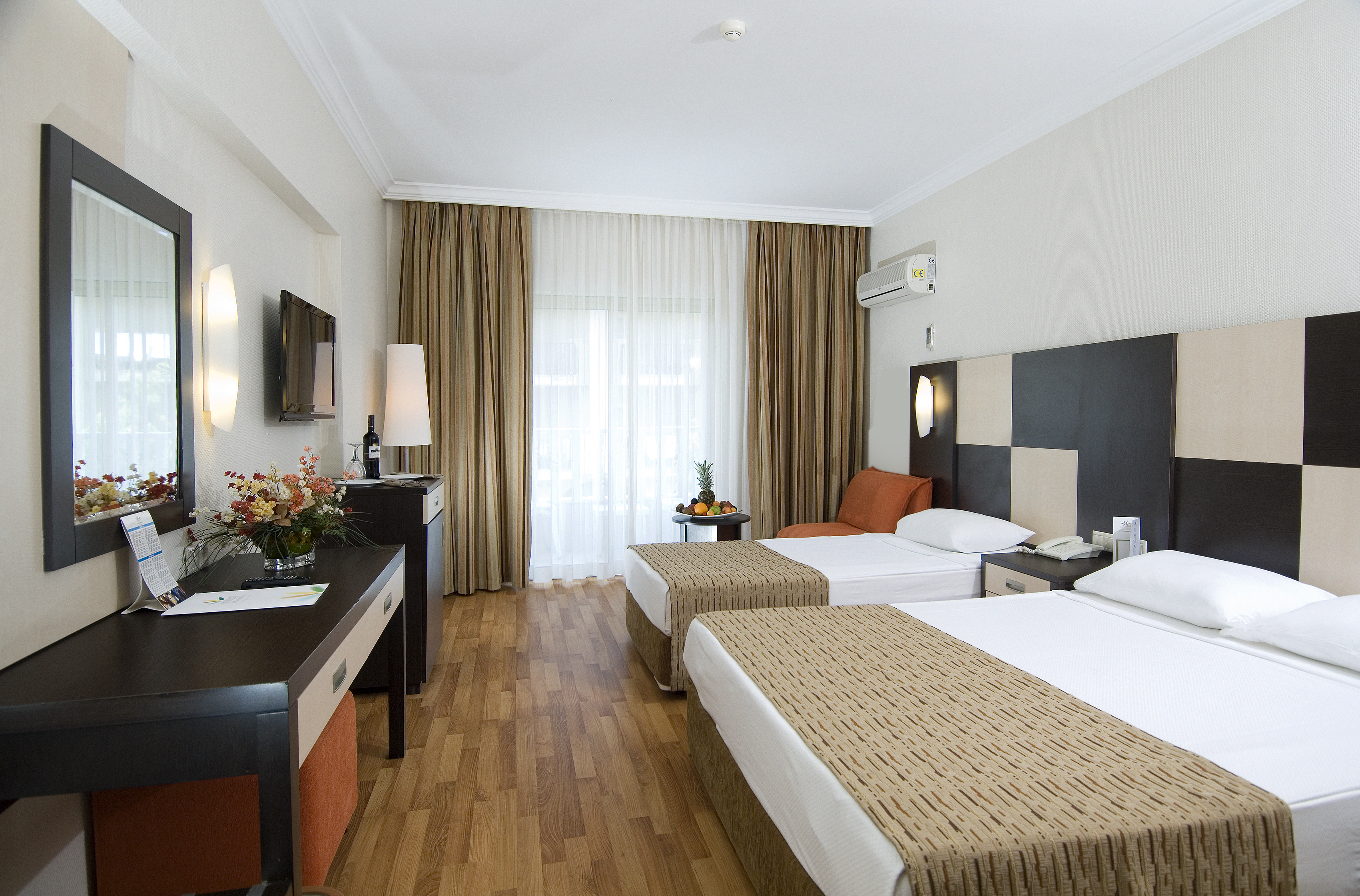 Room, Single, Double Bed, Land View