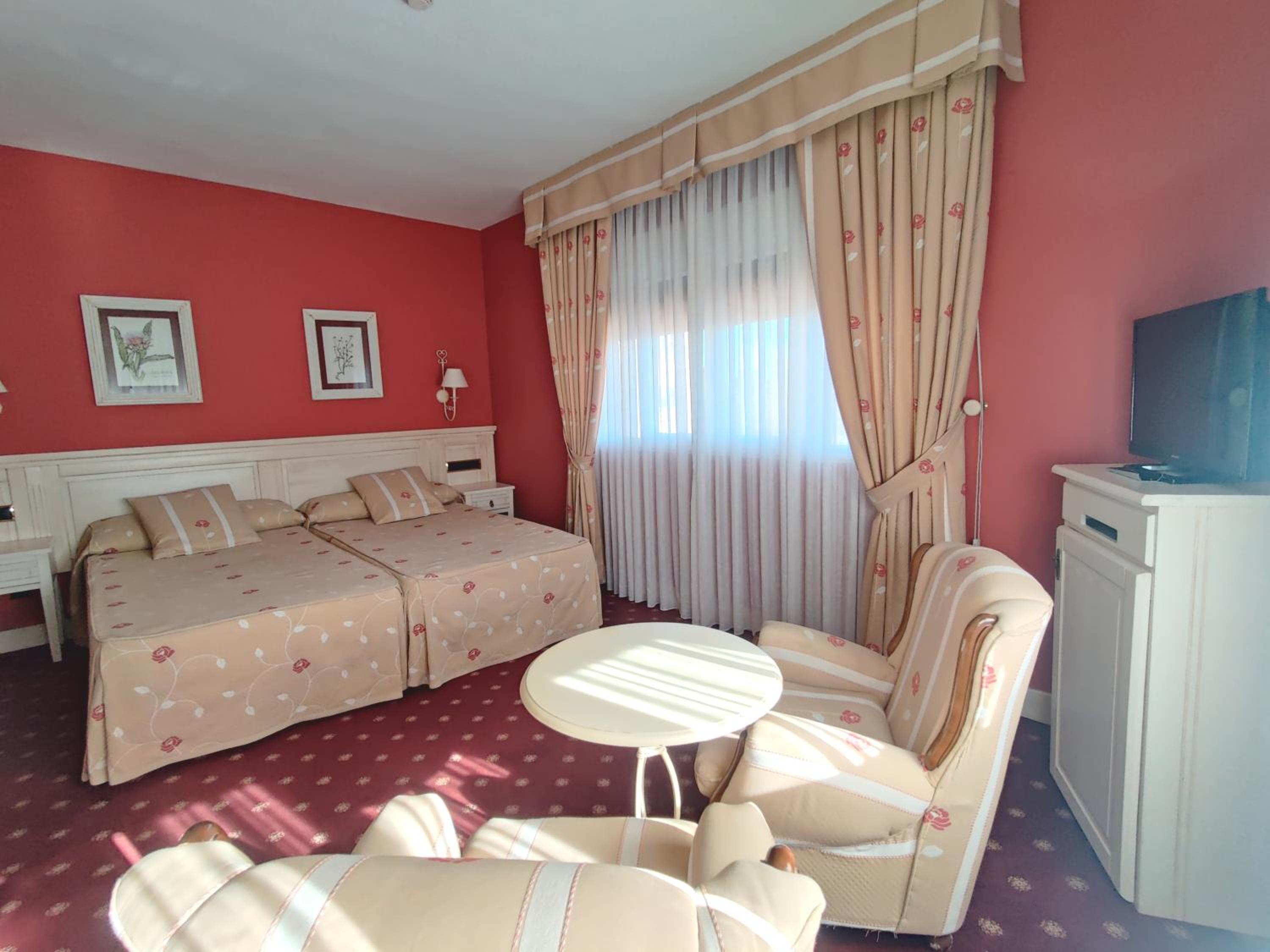 غرفة بسرير مزدوج أو سريرين منفصلين، Hotel Leonor Miron 6/10