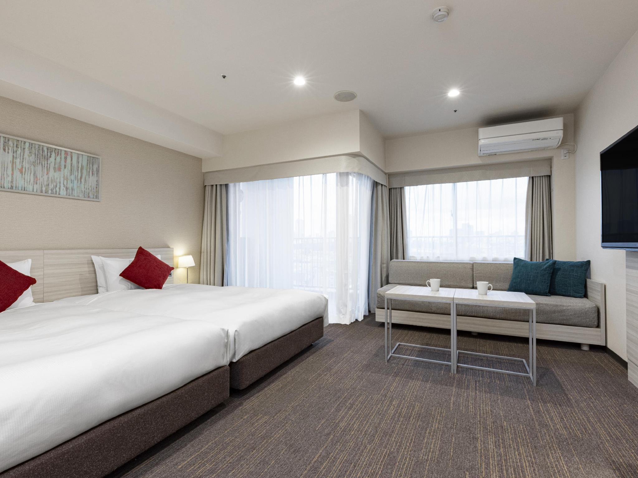 Semi Room, Deluxe, Single, 2 Semi Double Beds
