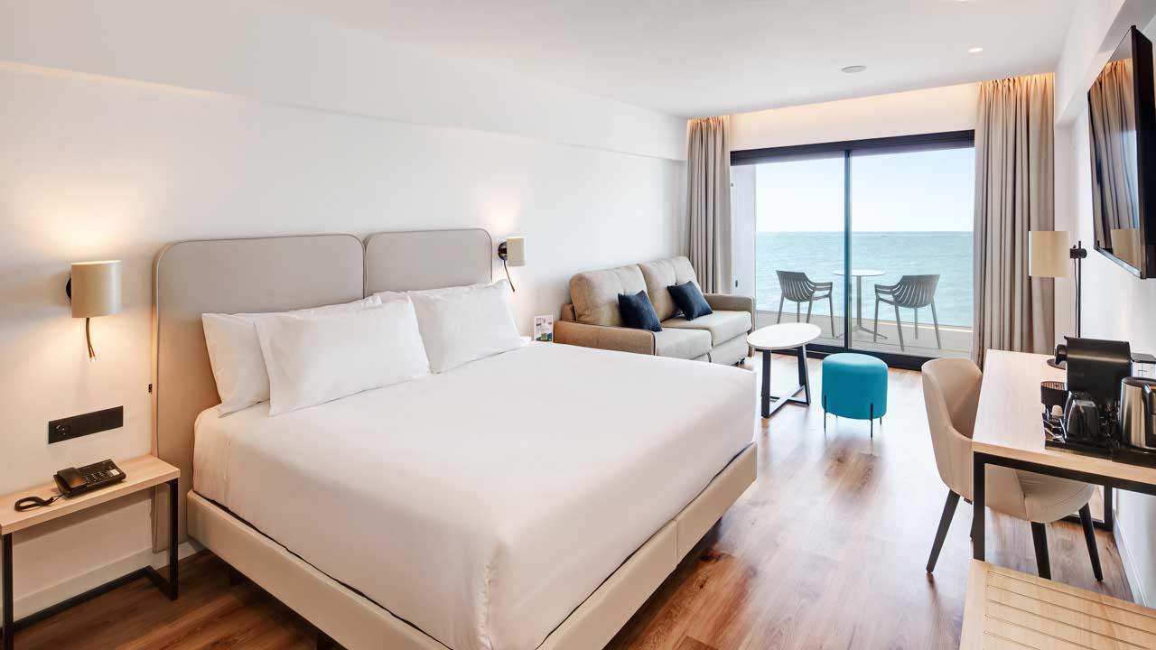 Type C, Family, Double Bed, Sea Front, Terrace