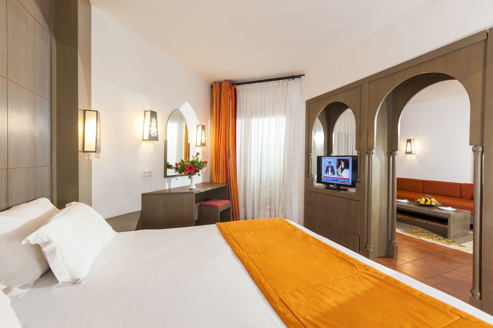 Standard, Quadruple, Double Bed, Garden View