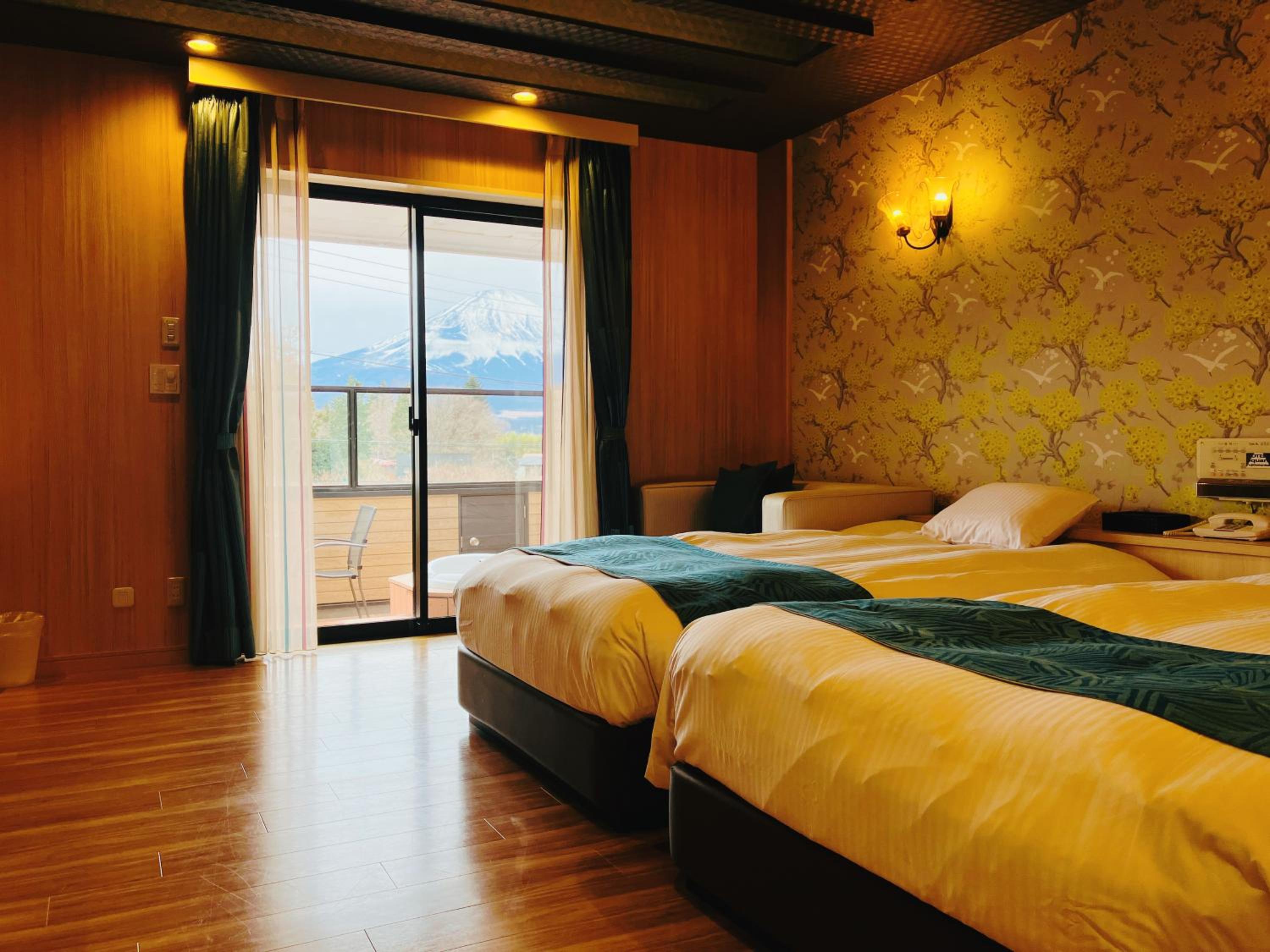 Deluxe, Twin Beds, Outdoor Bath