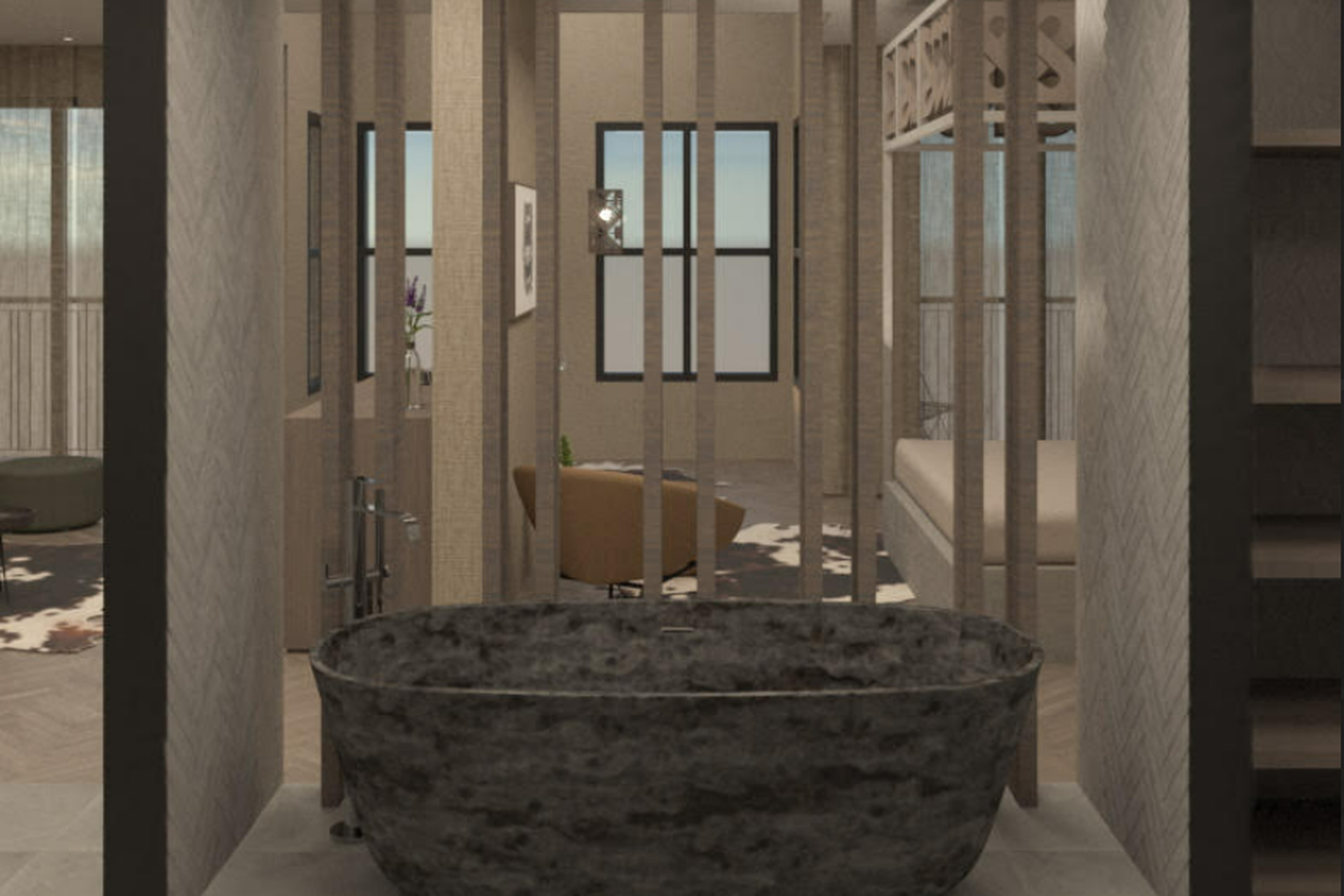 Suite, Lateral Side Sea View, 2 Balconies