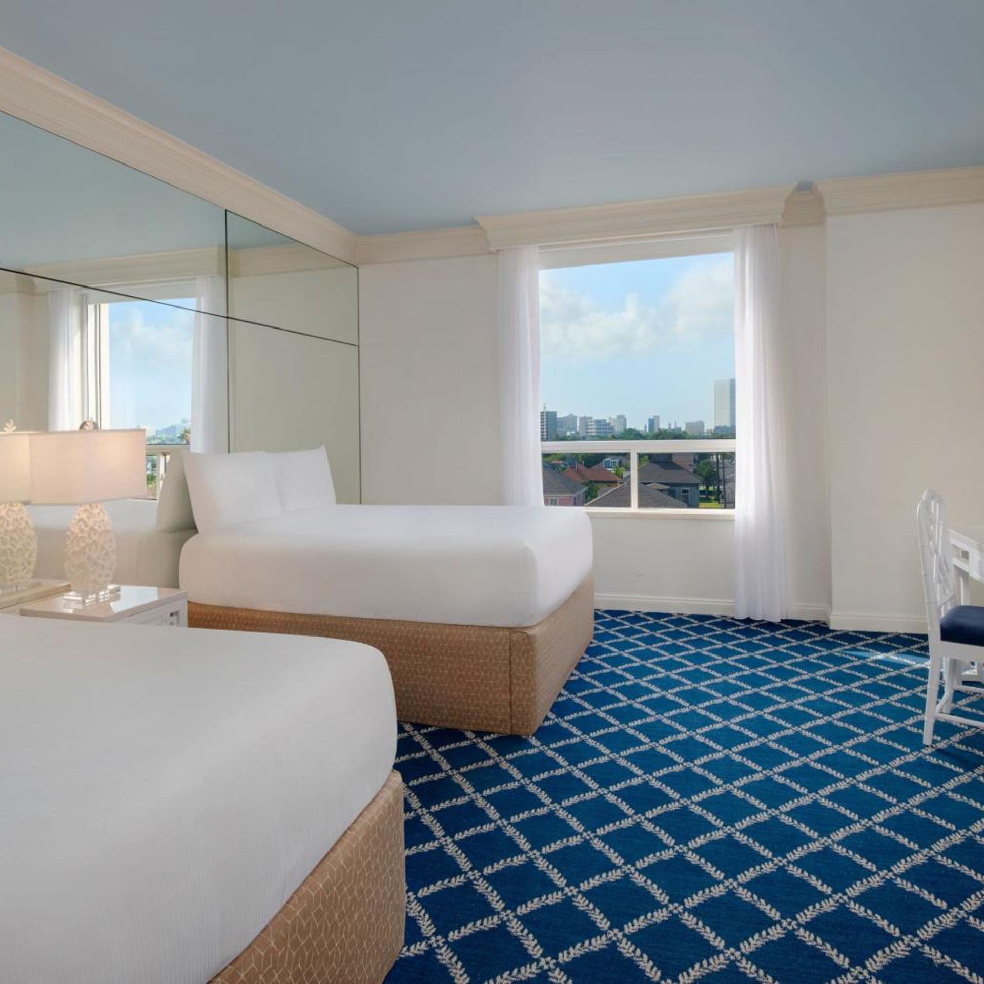 Deluxe, 2 Double Beds, Beach Front, Ocean View