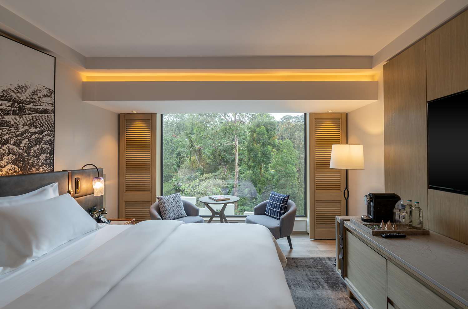 SERENE, GUEST ROOM, KING BED