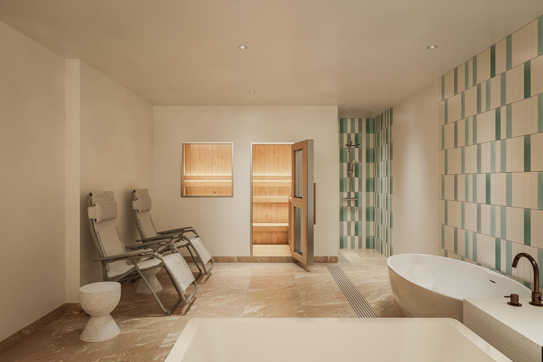 Premium, Twin Beds, Sauna