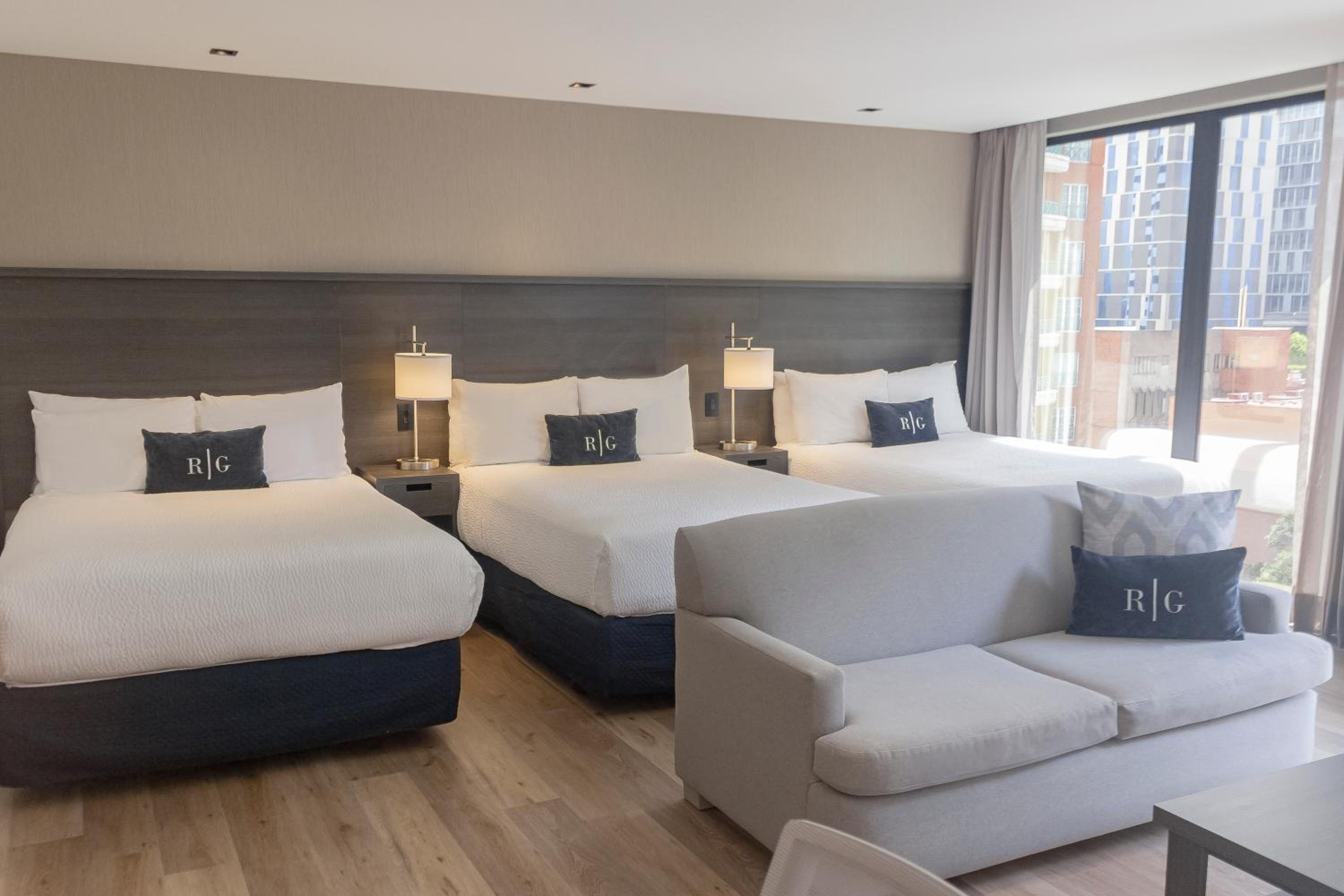 Family, 3 Double Beds, Balcony