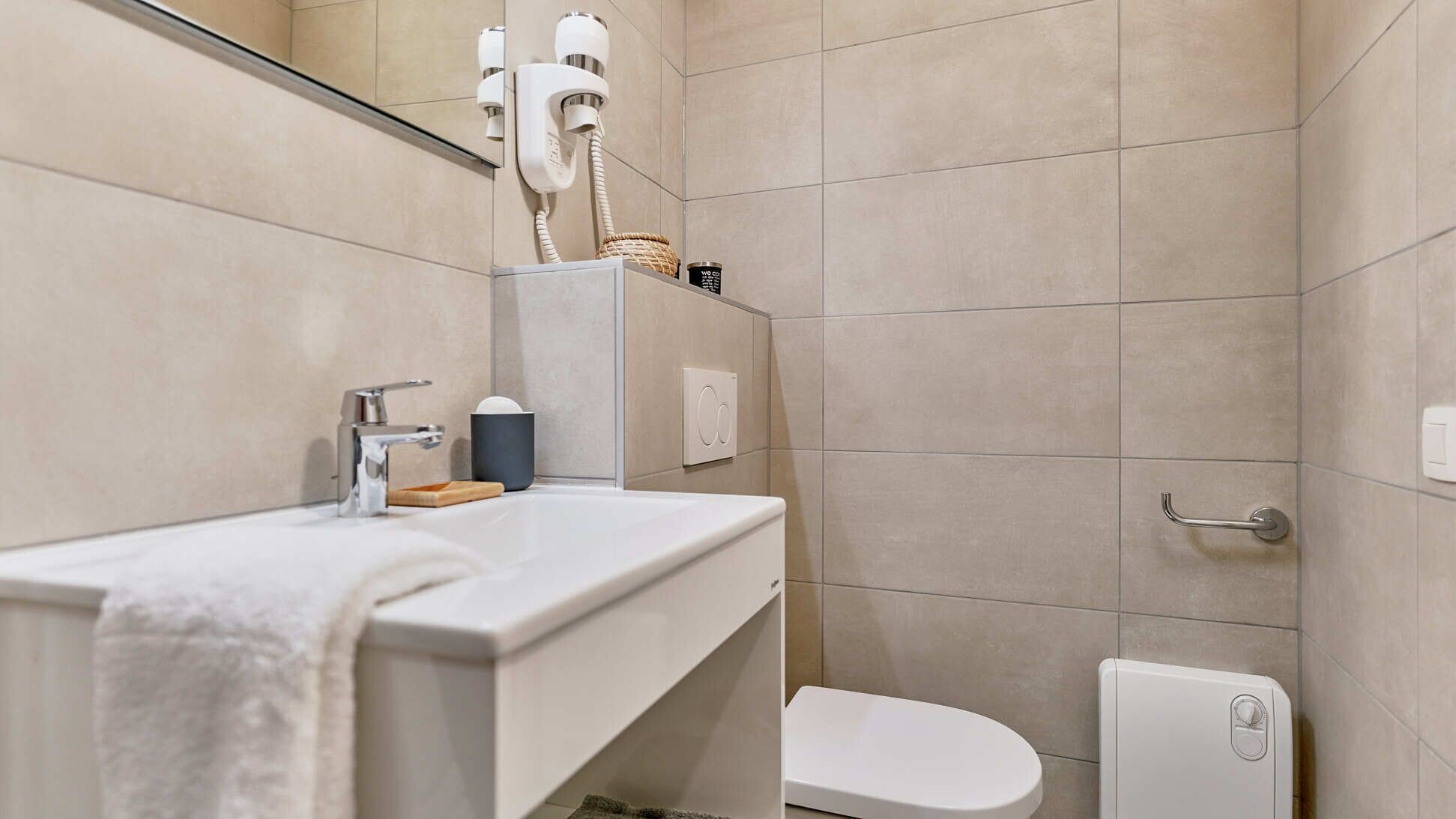 جناح بسرير بطابقين بإطلالة على البحر مع أريكة، Holiday Suites Blankenberge 3/6