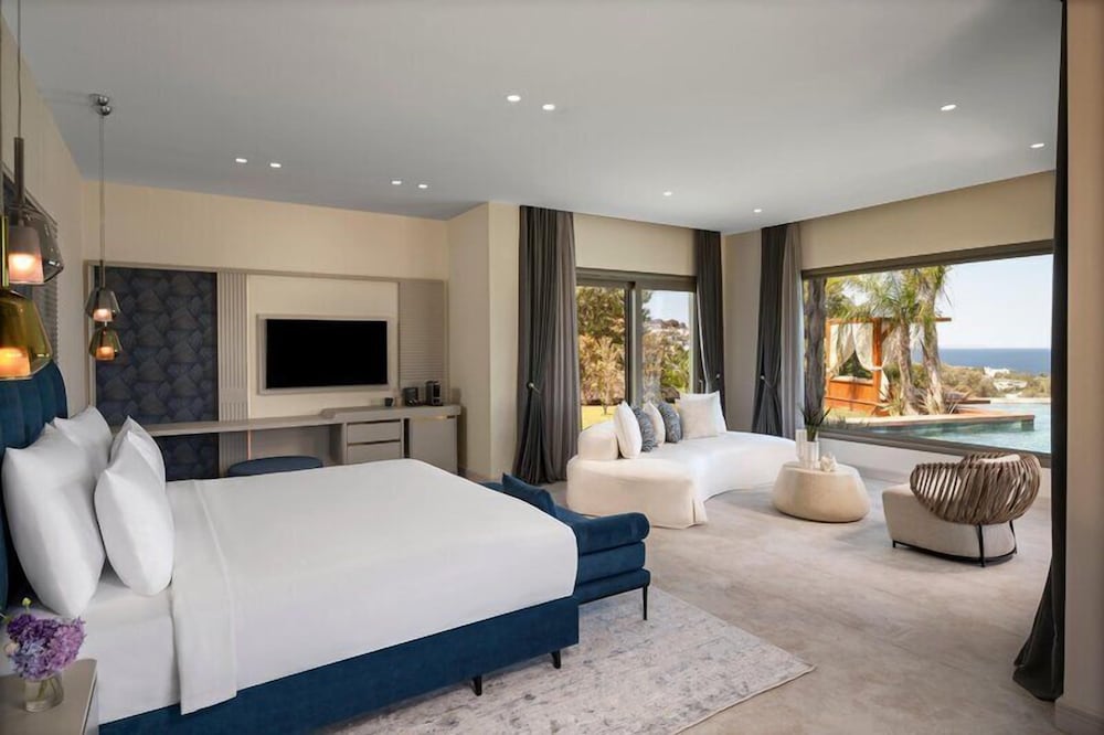 Swim Up, Sunset, Suite, King Bed, Sea View