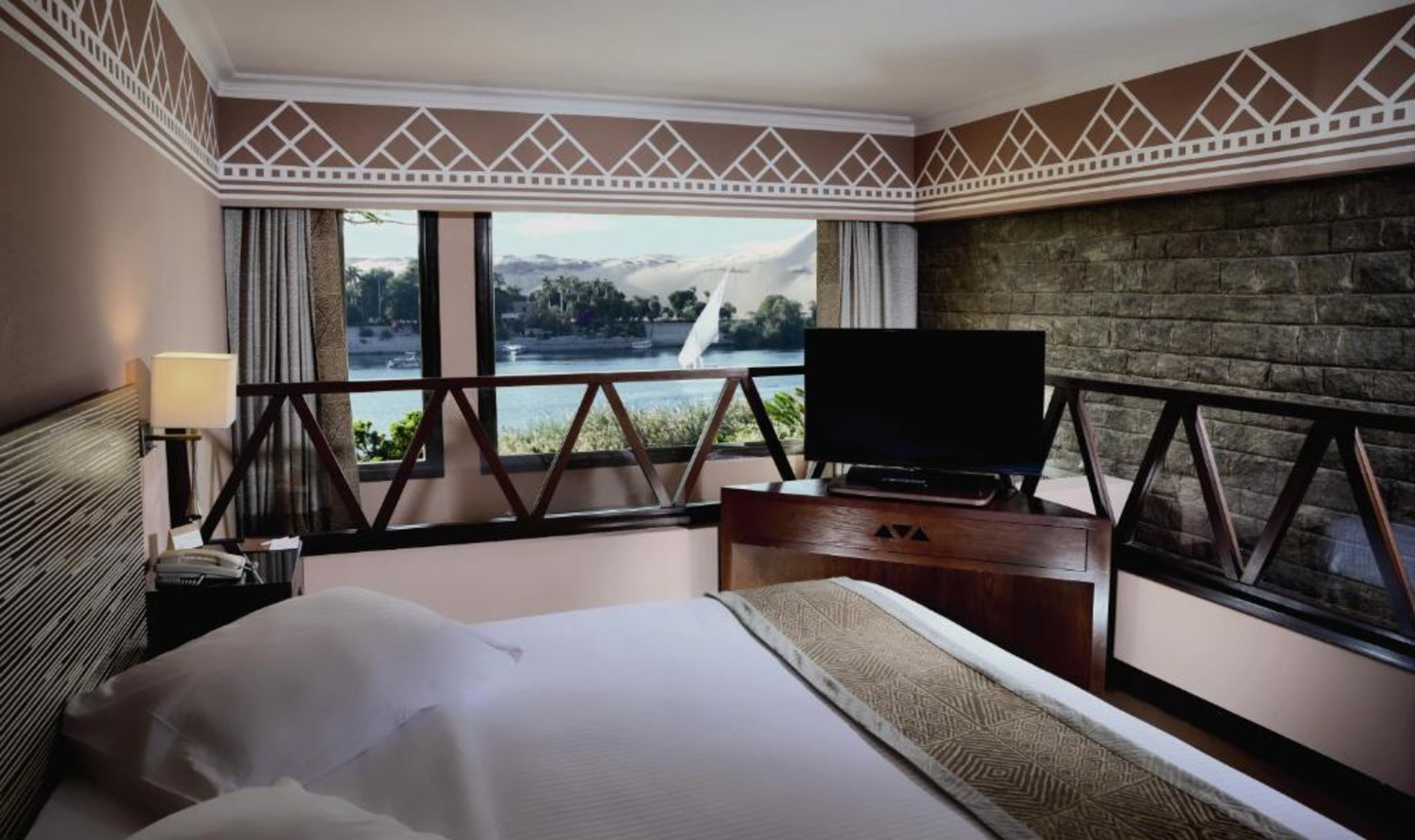جناح دوبلكس بإطلالة، Movenpick Aswan 4/6