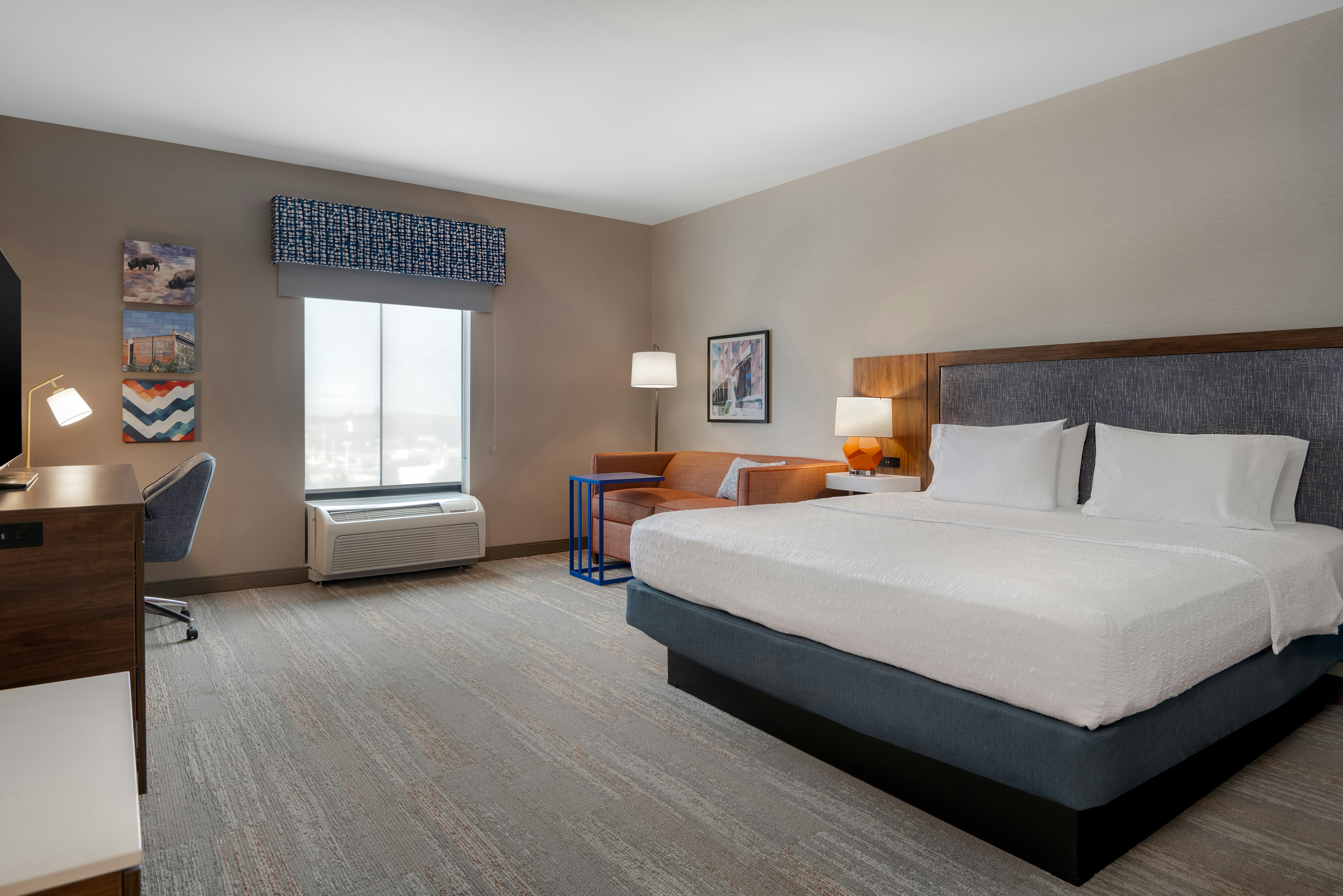Room, King Bed, Sofa