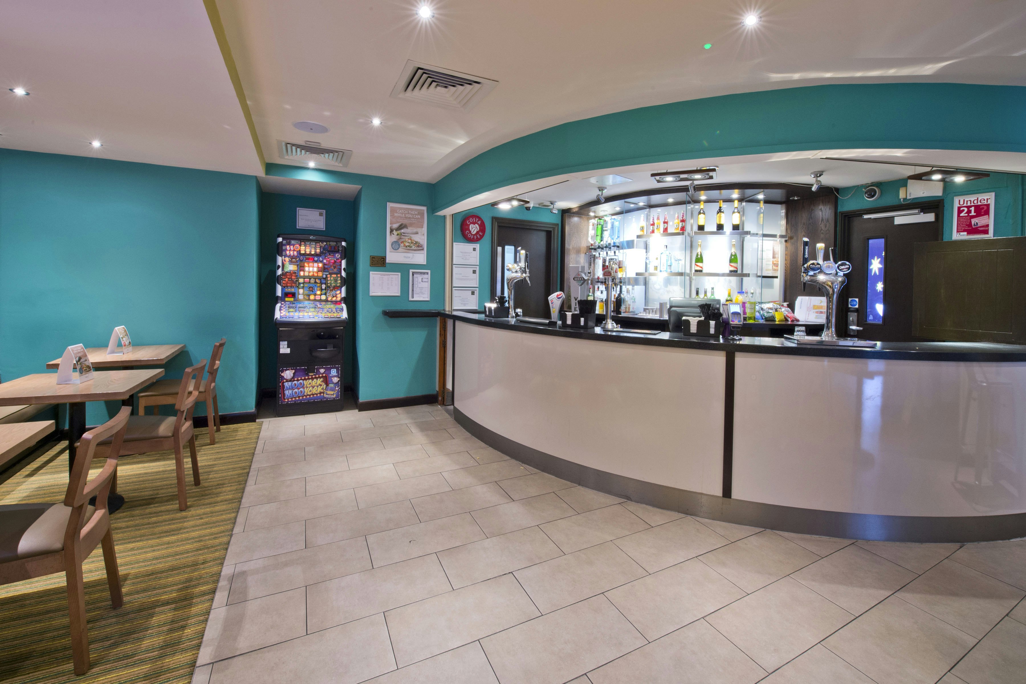 Lobby at Premier Inn London Edgware, LONDON