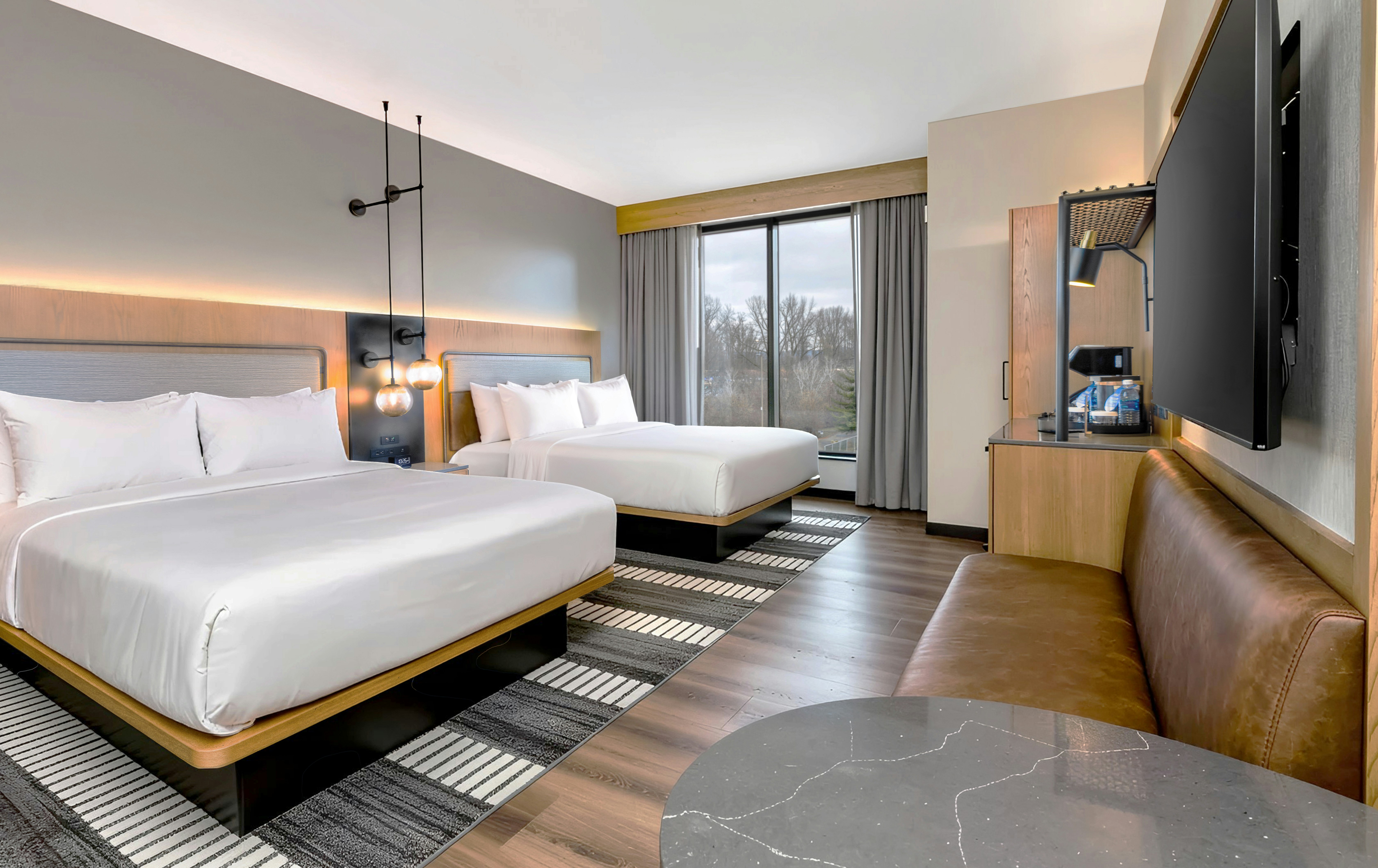 غرفة بسريرين كوين