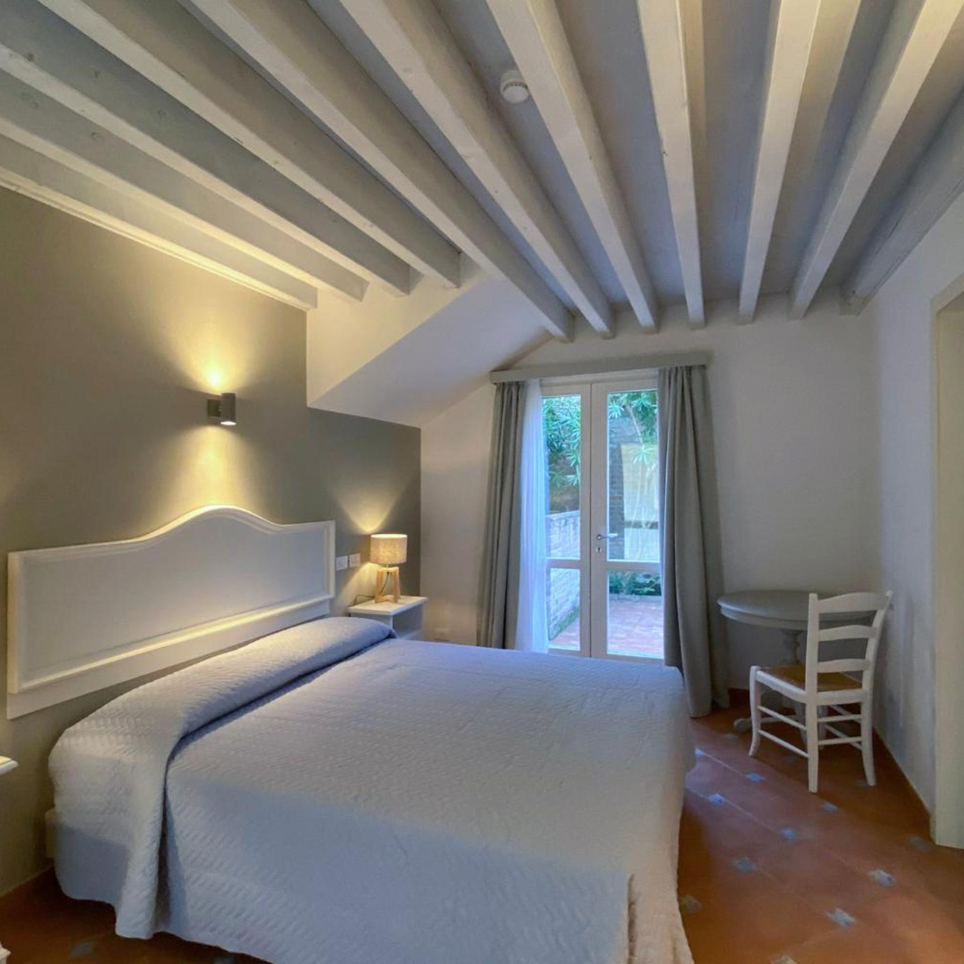 Room, Double Bed, Patio