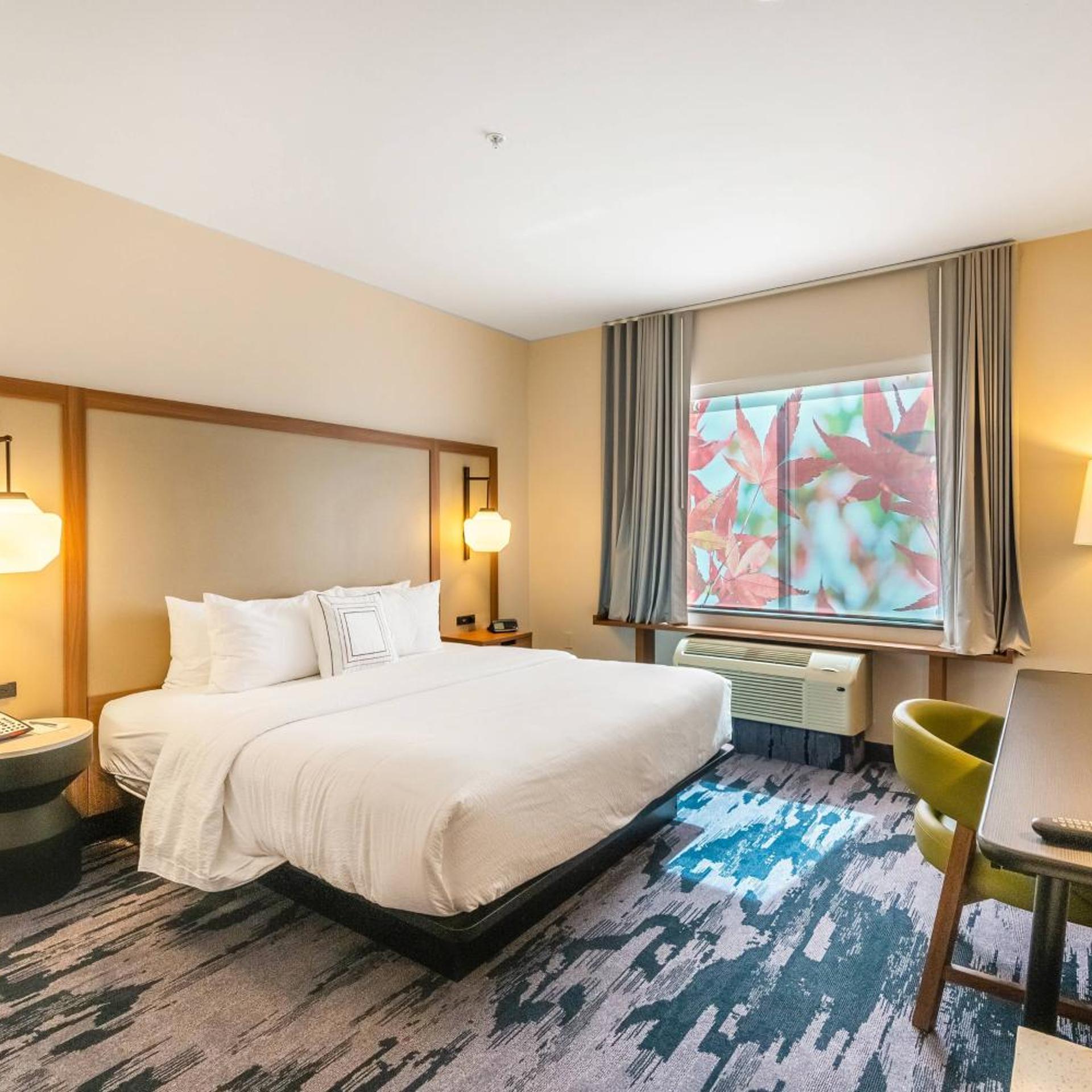 Guest Room, King Bed