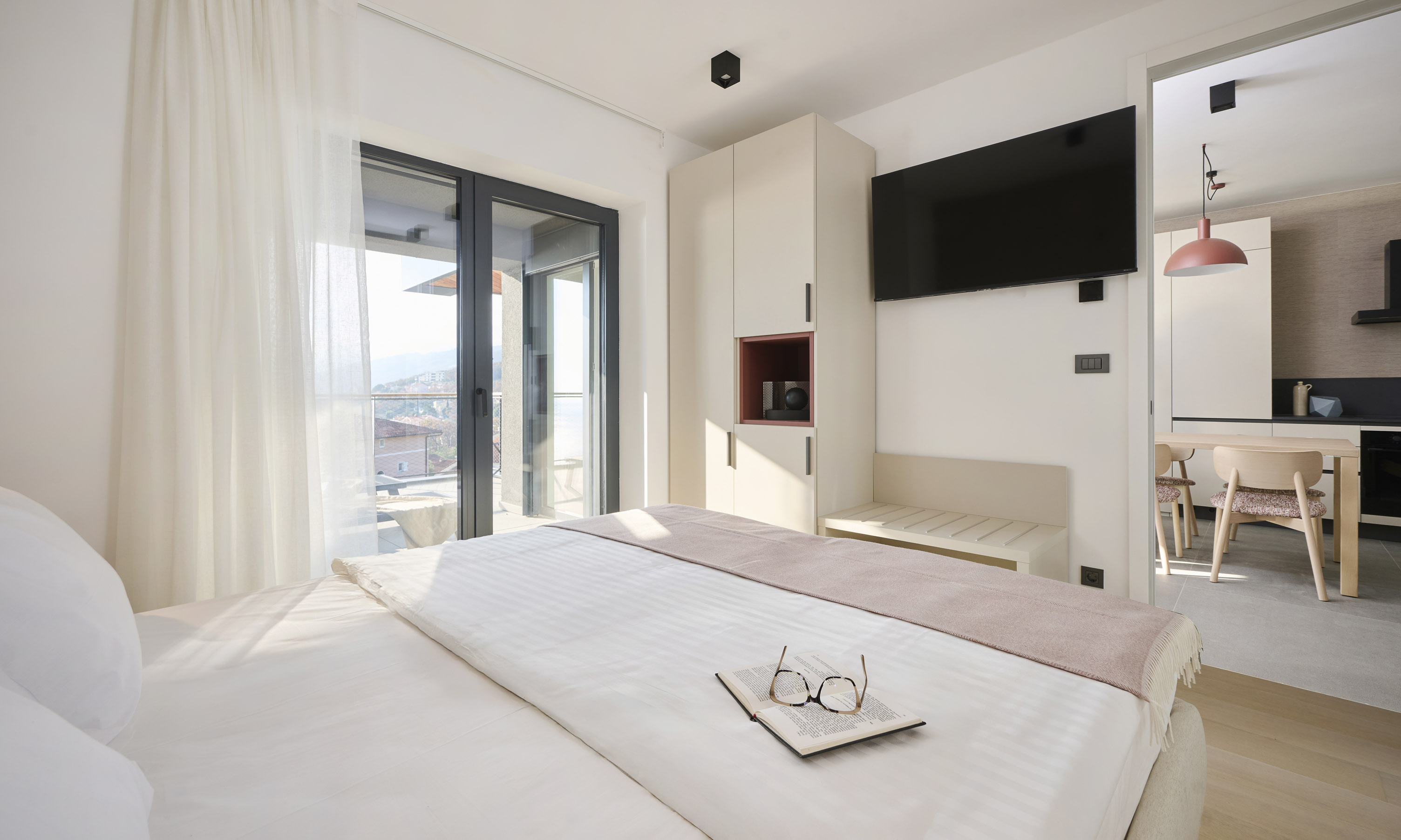 Apartment for 3 persons with Sea View Balcony