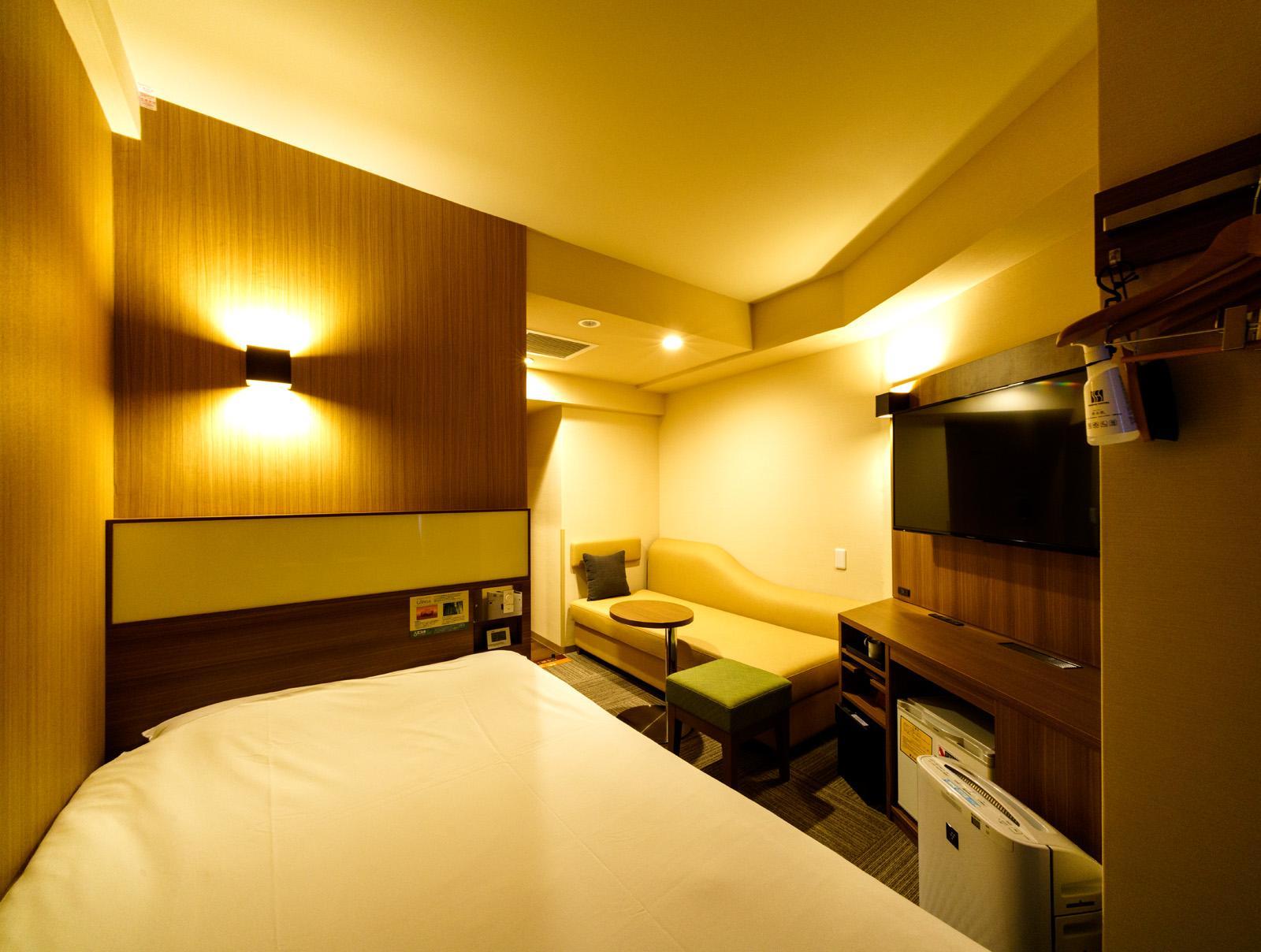 Room, Double Bed, Sofa