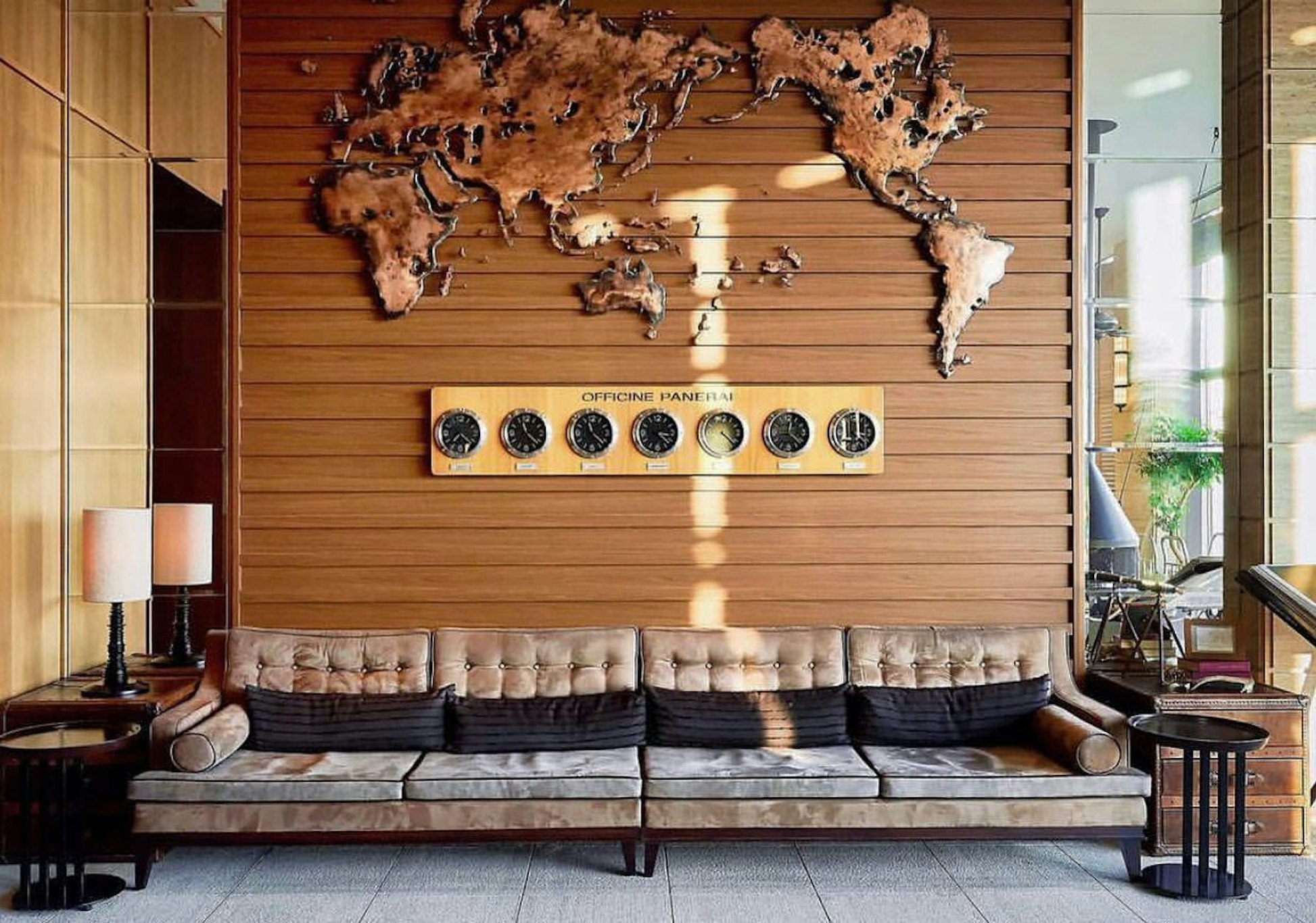 Lobby at Oriental Hotel, KOBE