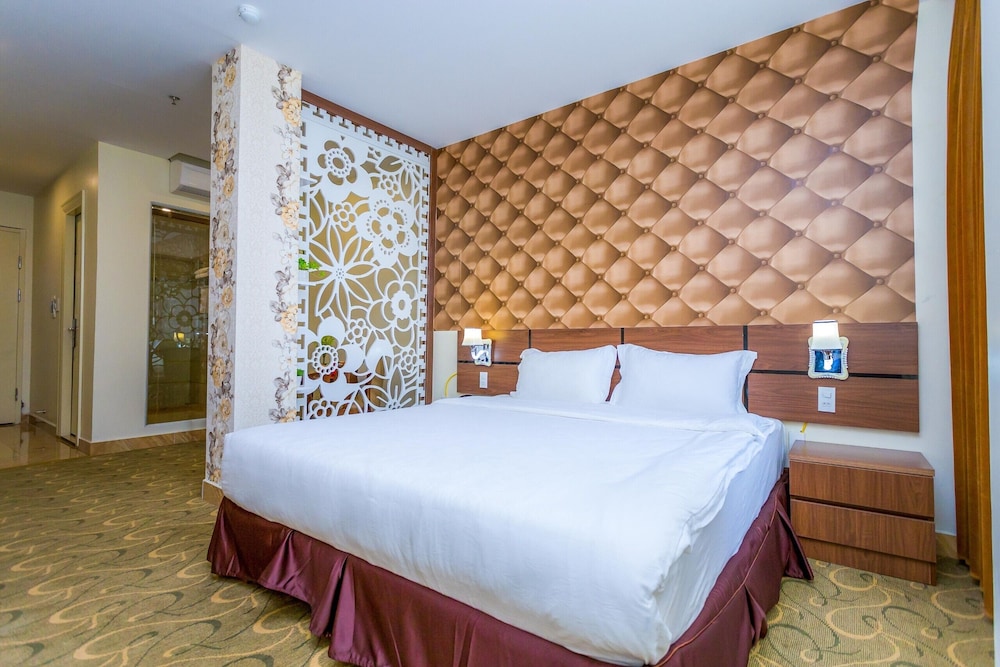 غرفة قياسية بسريرين منفصلين بإطلالة على المدينة، 3Mg Hotel 3/8