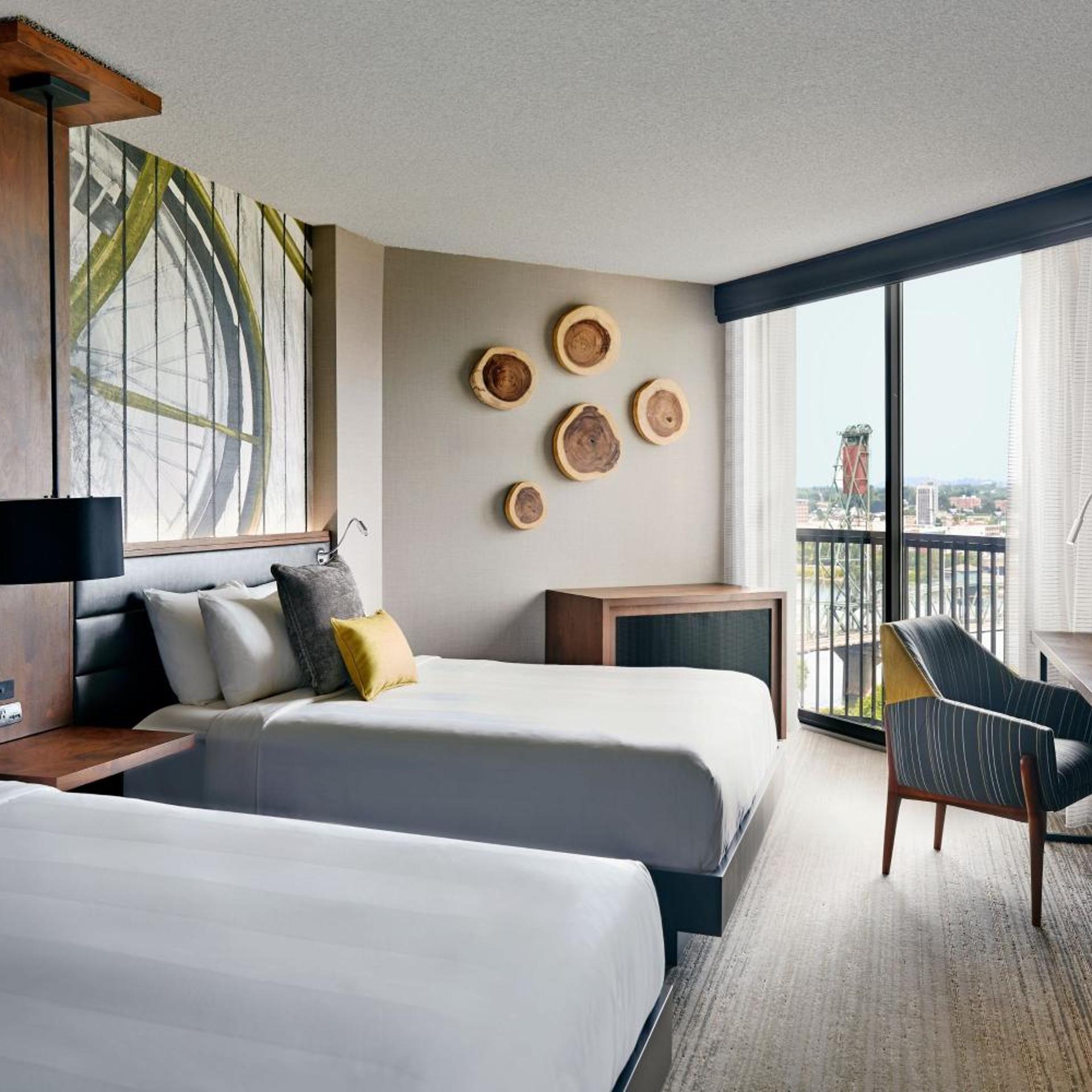 Guest Room, 2 Queen Beds, Water View