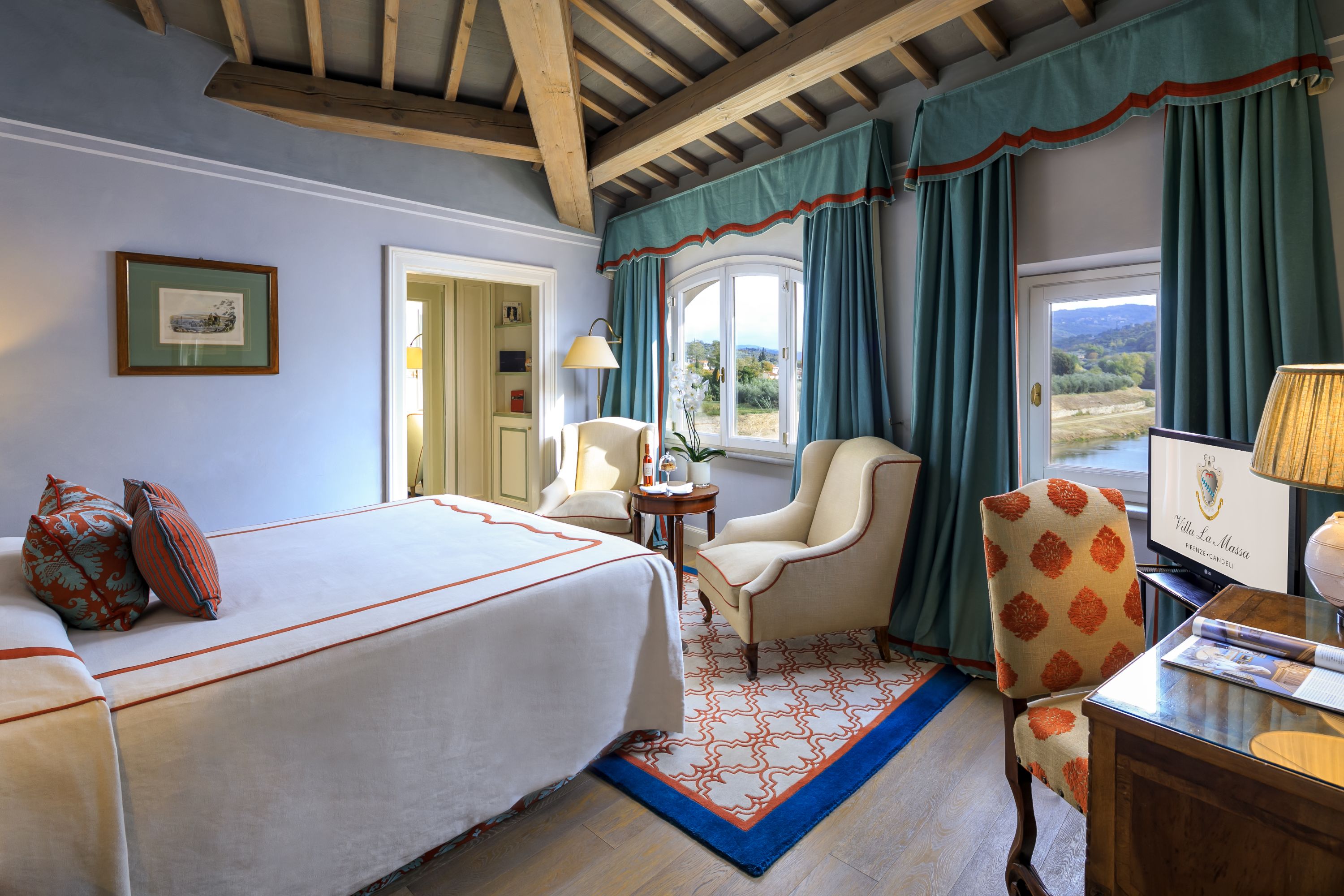 جناح جونيور بإطلالة على النهر في الطابق العلوي