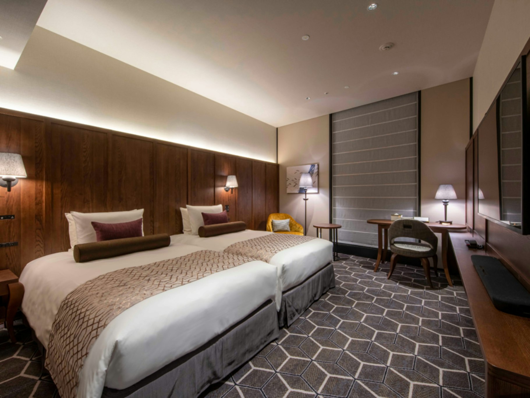 Room, Twin Beds, Executive Level