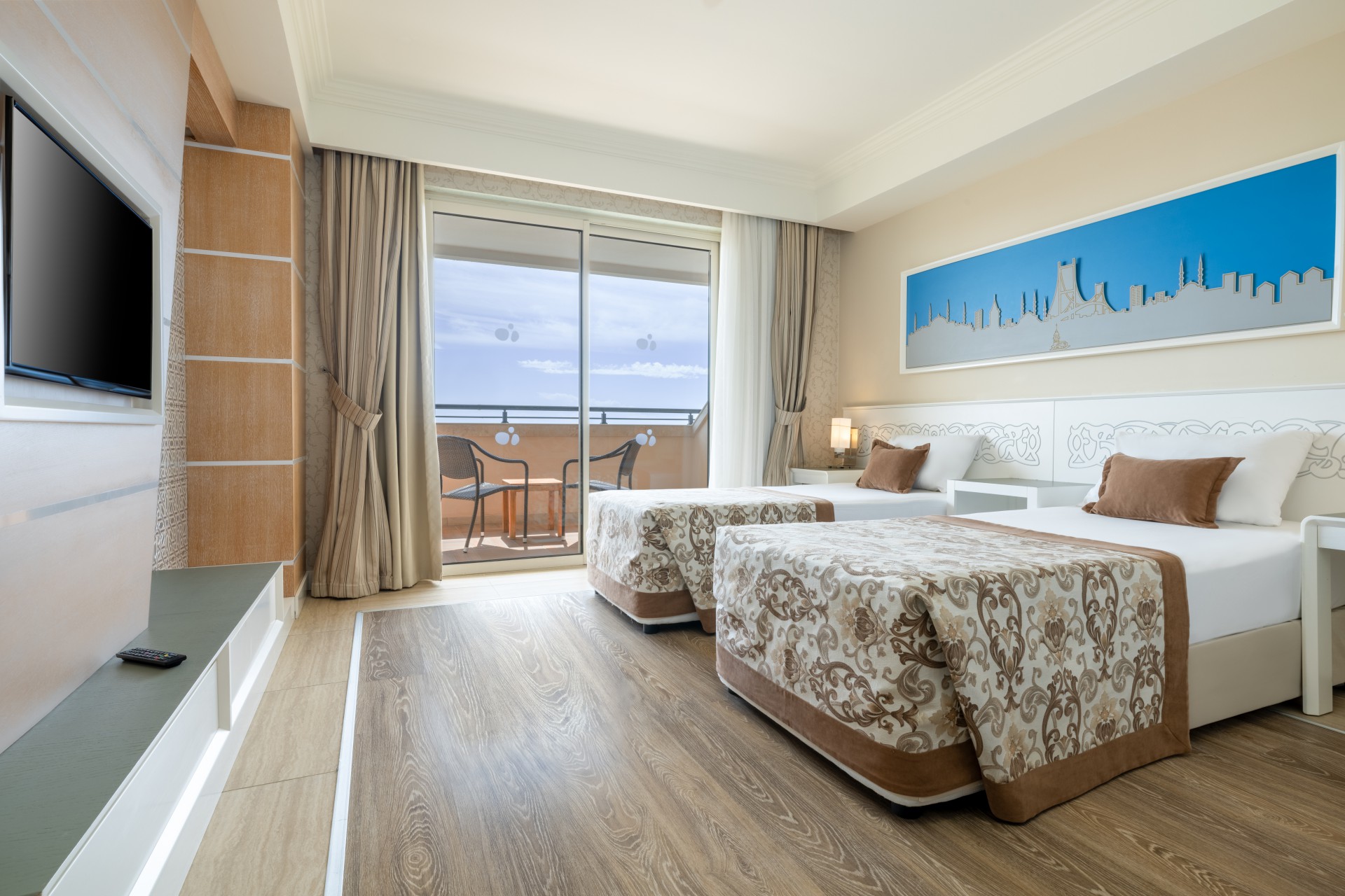 Room, Double Bed, Land View