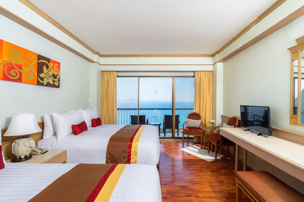 غرفة سوبيريور عائلية بسريرين كوين بإطلالة على البحر، COSY BEACH HOTEL 3/10