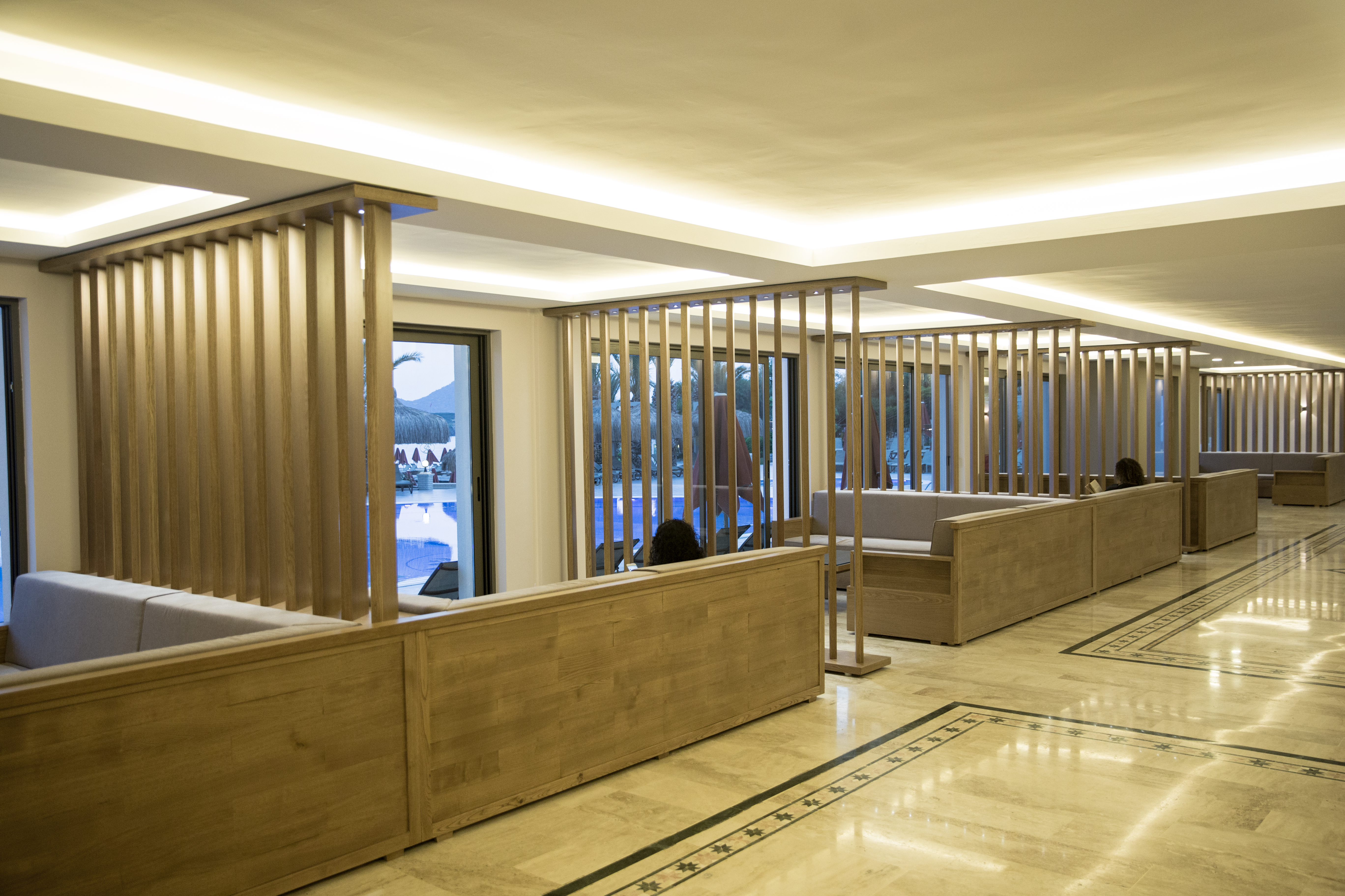 Lobby at Kadikale Resort, BODRUM
