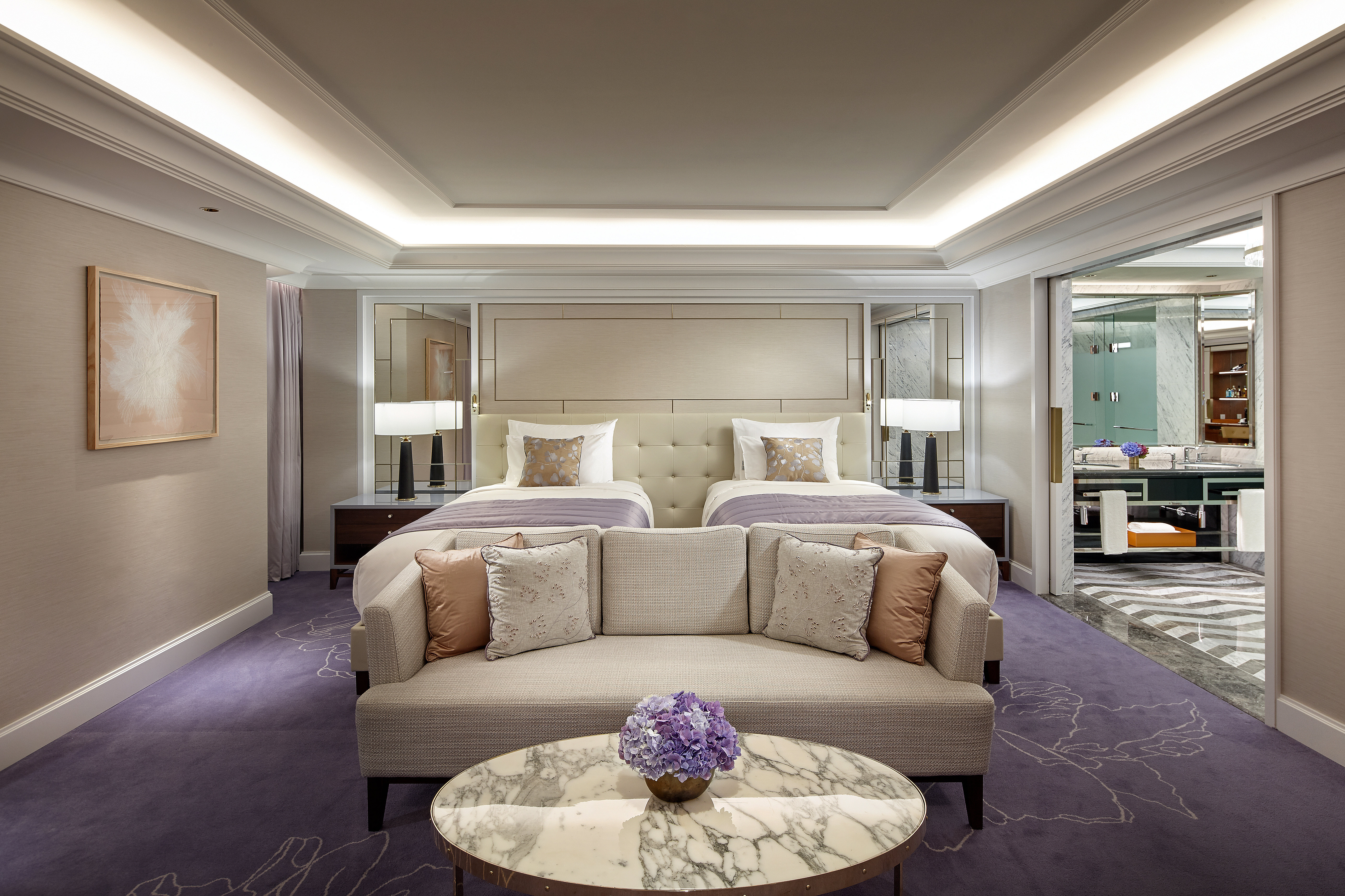 غرفة بريميير تنفيذية بسريرين منفصلين، THE GRAND LOTTE SEOUL 2/2