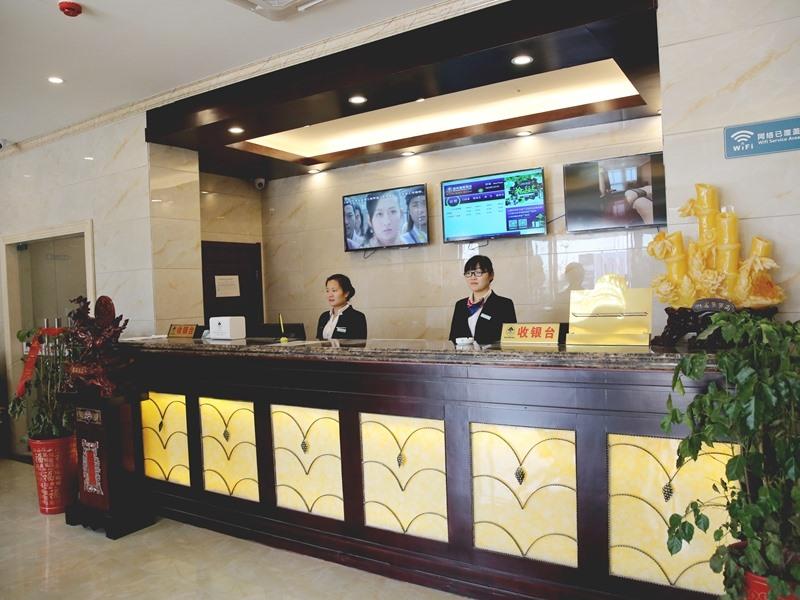 Lobby at GreenTree Inn BengBu Huaiyuan County Yudu Avenue Xinhe Road Express Hotel, BENGBU