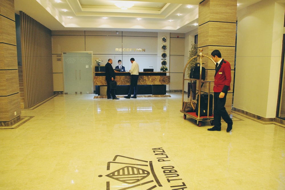 Lobby at Tskaltubo Plaza, Tsqaltubo