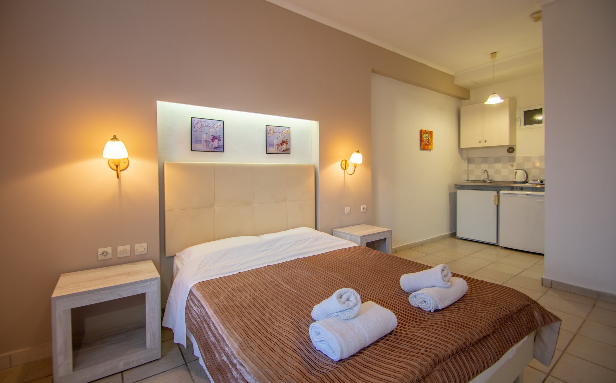 STUDIO, DOUBLE OR TWIN BED, SEA VIEW, GROUND FLOOR