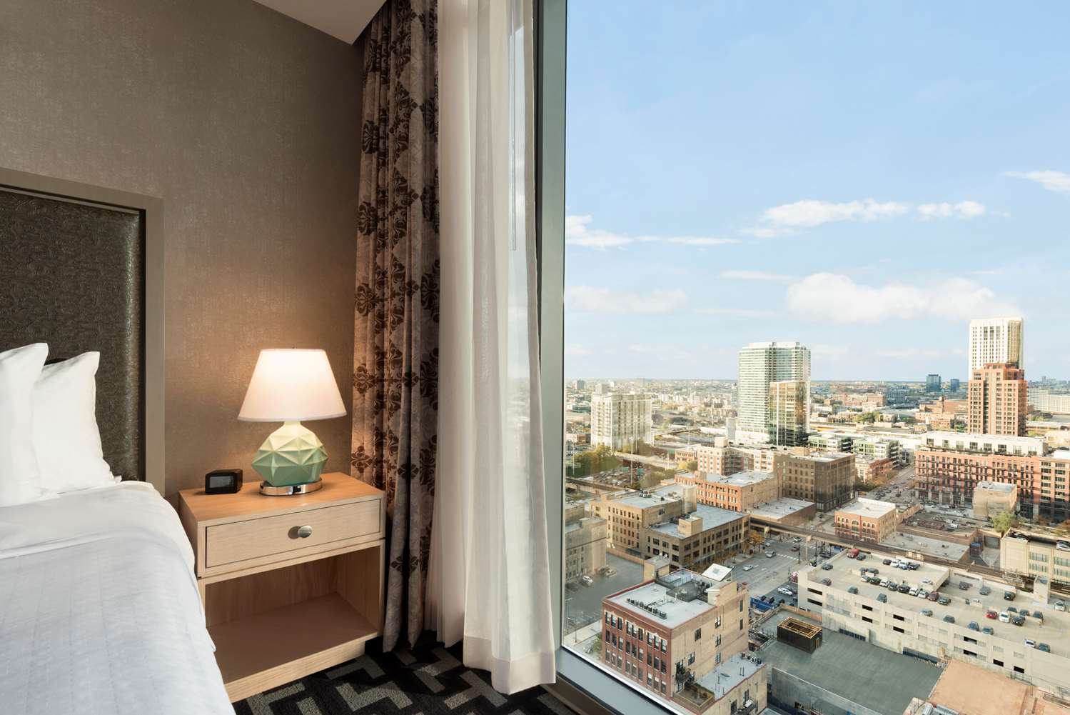 جناح استوديو بسرير كينج بإطلالة على المدينة، Homewood Suites by Hilton Chicago West Loop Fulton Market Area 4/4